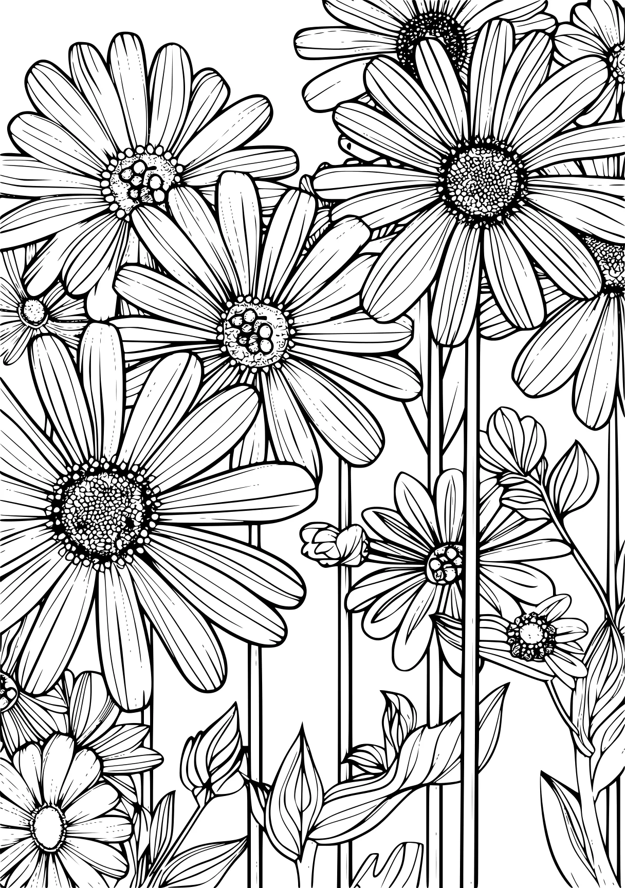 printable flower coloring pages, pattern, printables, patterns, free page downloads