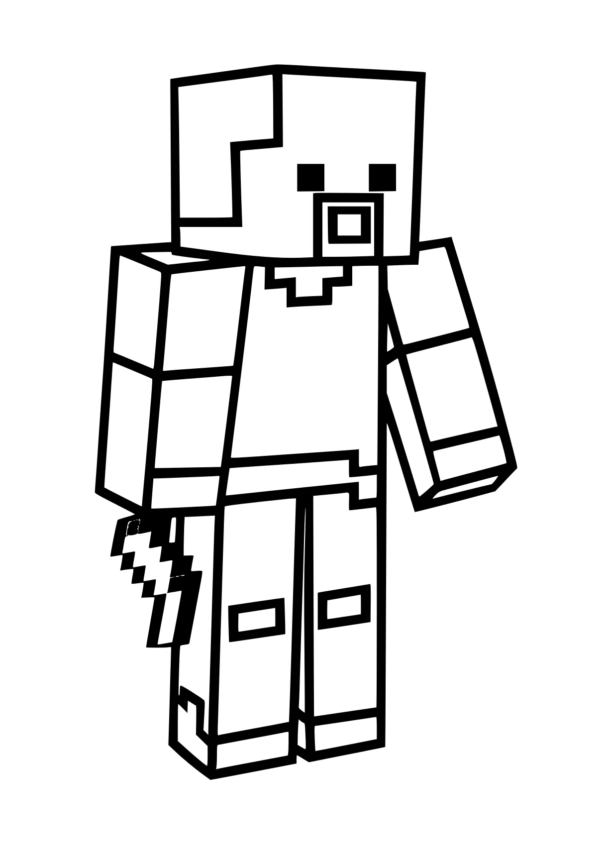 minecraft coloring pages unikitty, minecraft, aphmau, alphablocks, boxy, free page downloads