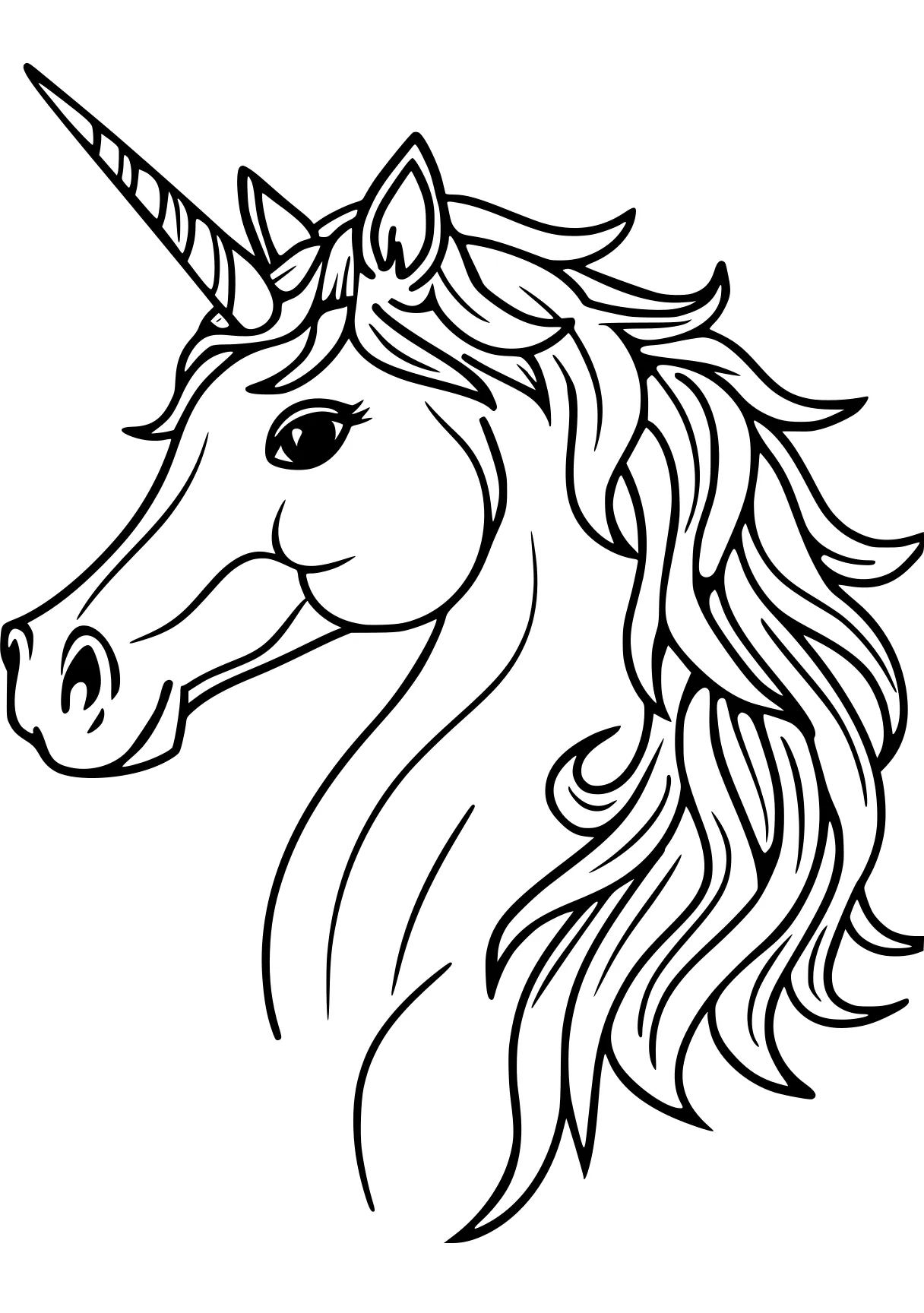 unicorn pictures to color unicorn, horse, pony, alicorn, pegasus, free coloring page downloads