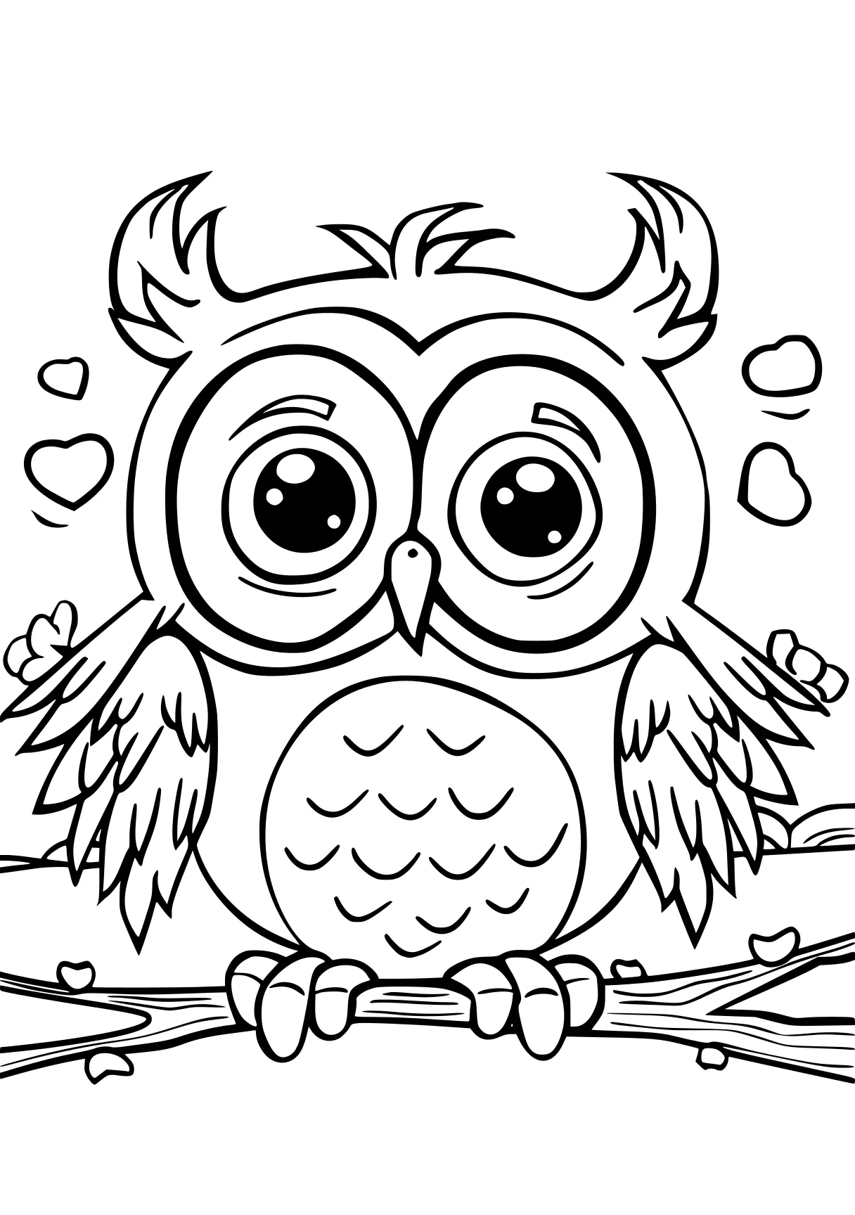 cartoon coloring pages owl, illustrator, pororo, free page downloads