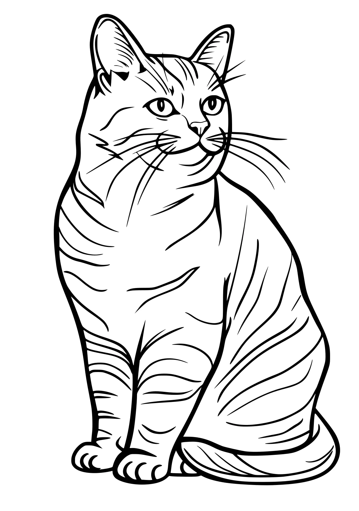 cat coloring pages tiger, cat, garfield, kitty, caticorn, free page downloads