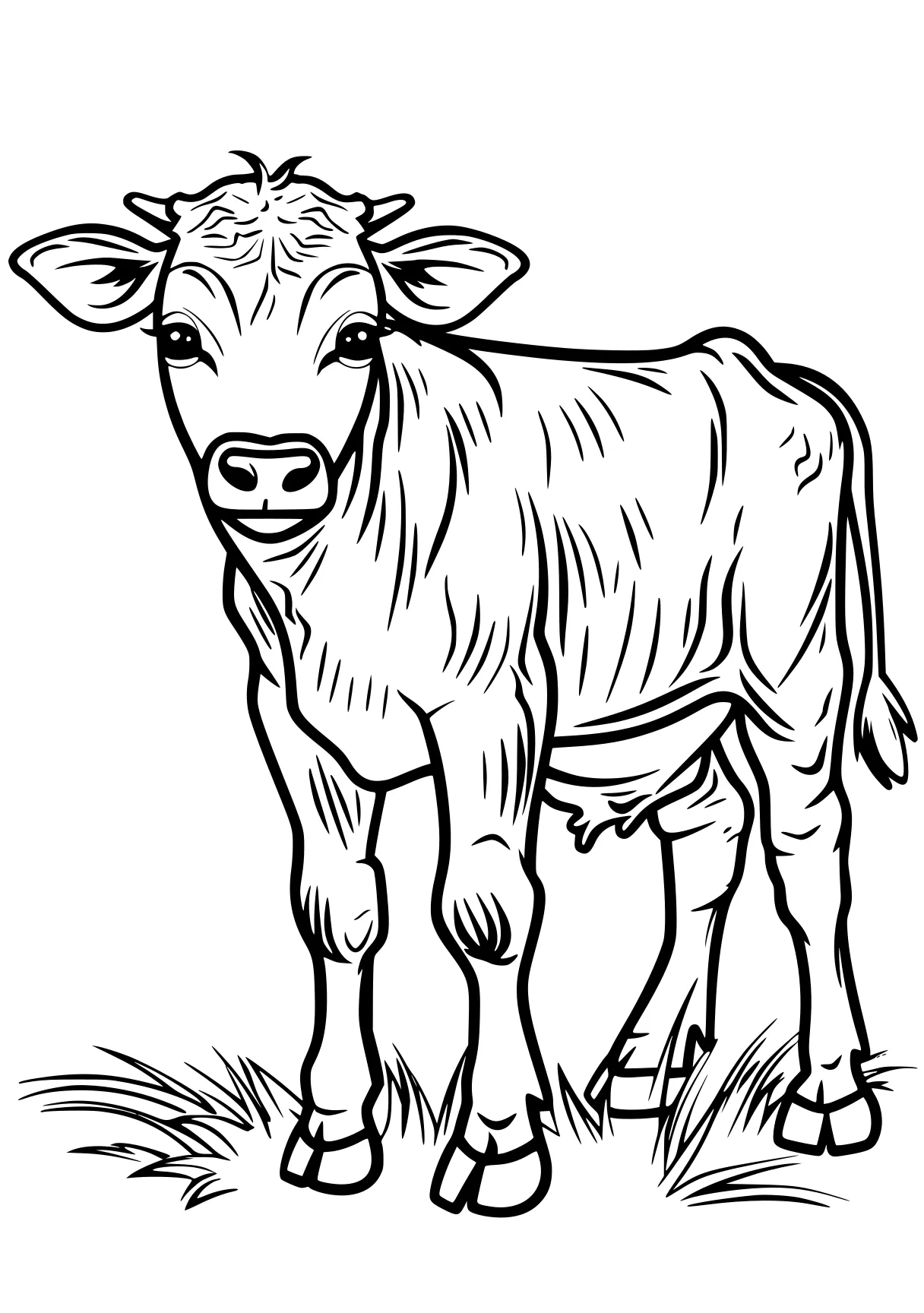 cow coloring pages cow, buffalo, sheep, raya, animal, free page downloads