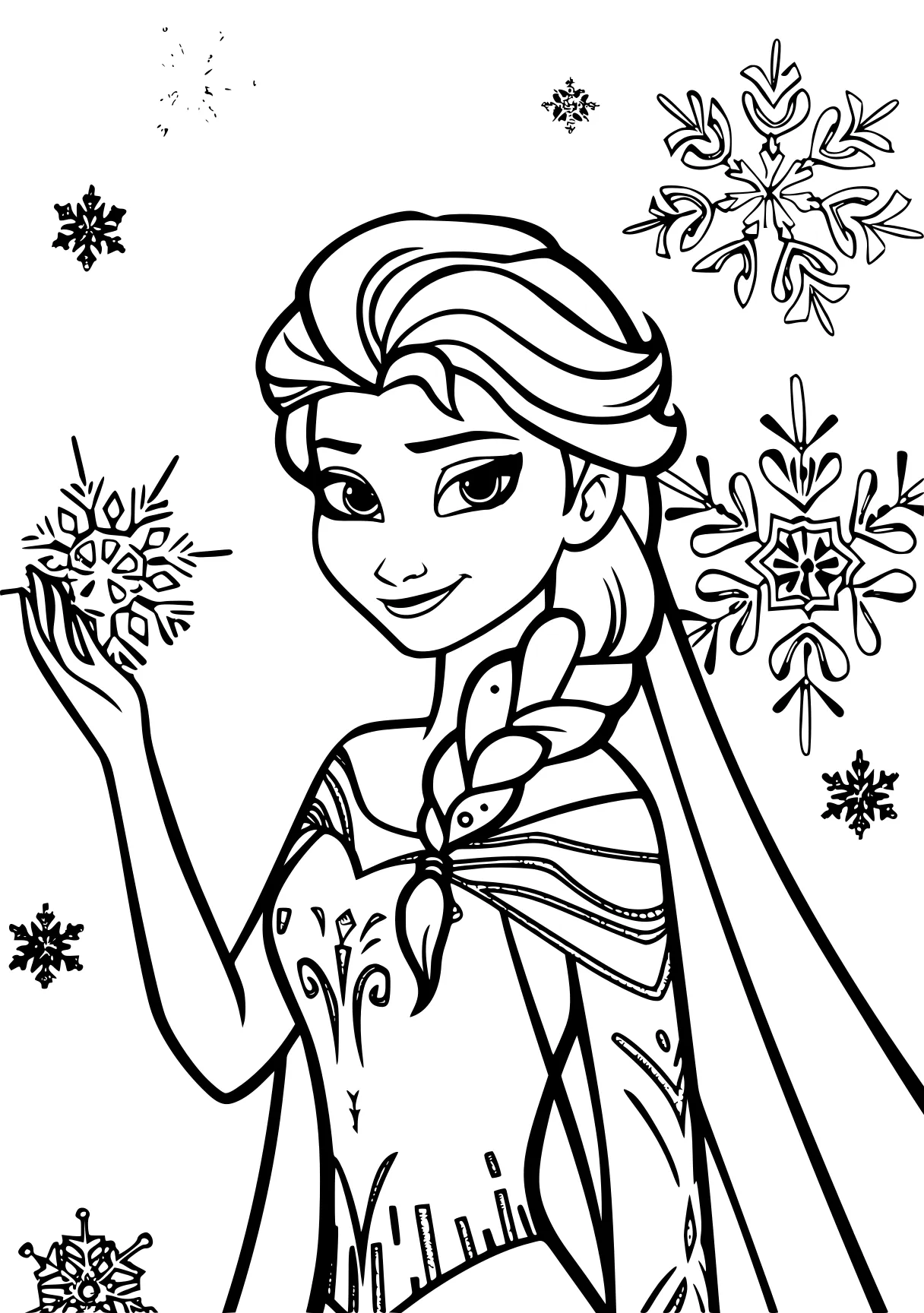 elsa frozen coloring pages elsa, jasmine, frozen, snowflakes, rapunzel, free page downloads