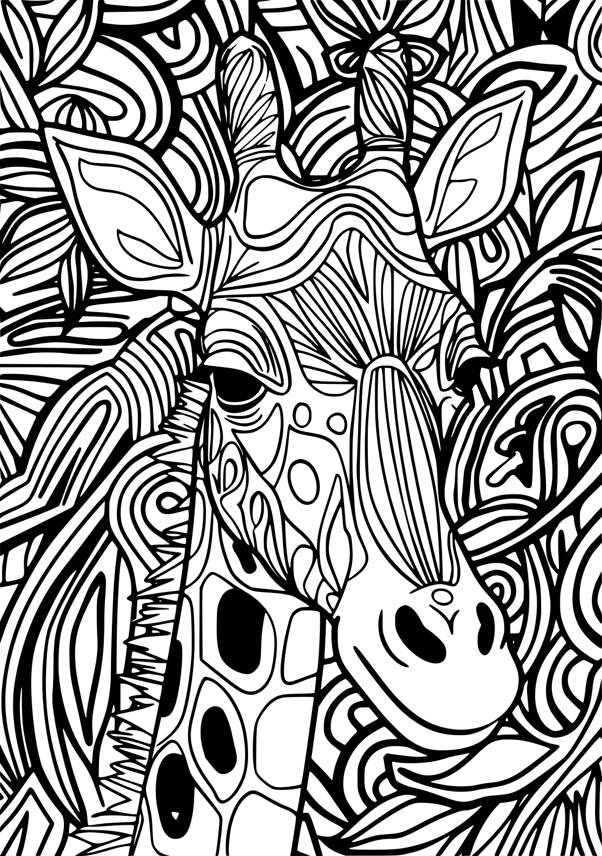 funny adult coloring pages zentangle, zebra, mask, free page downloads