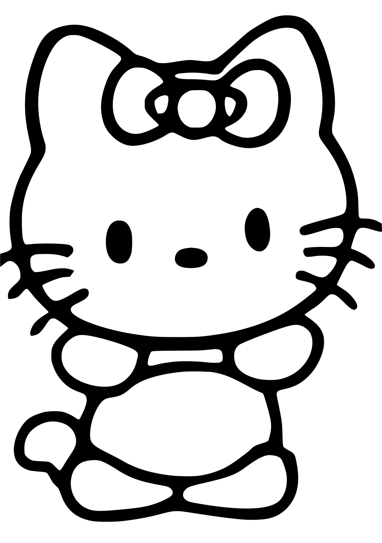 coloring book pages sanrio, cinnamoroll, garfield, peppa, molang, free page downloads