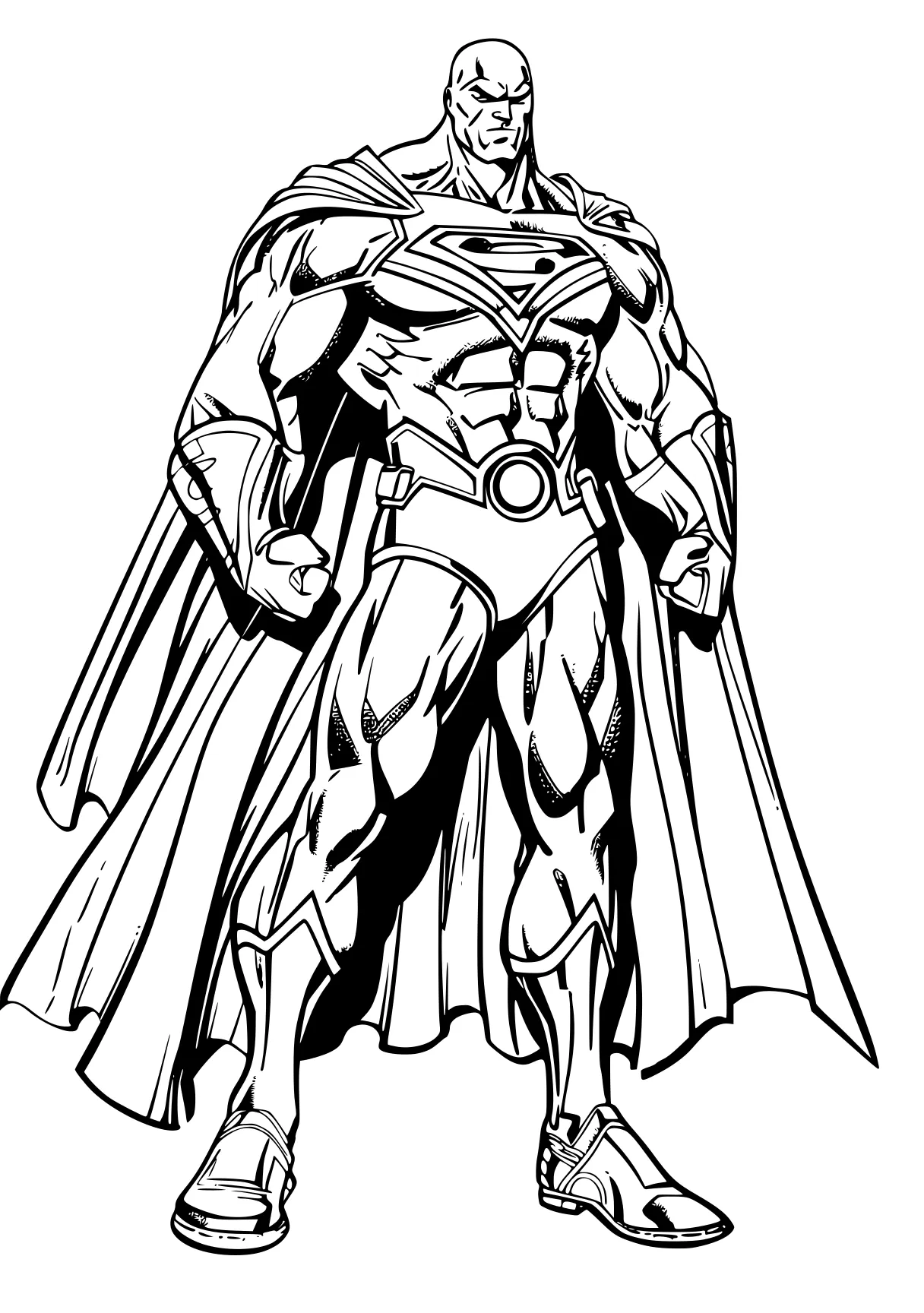 super hero coloring page superman, superhero, batman, supercoloring, hero, free downloads