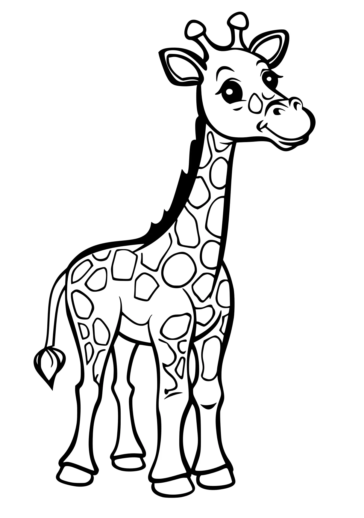 free coloring pages for kids giraffe, llama, camel, brachiosaurus, safari, page downloads