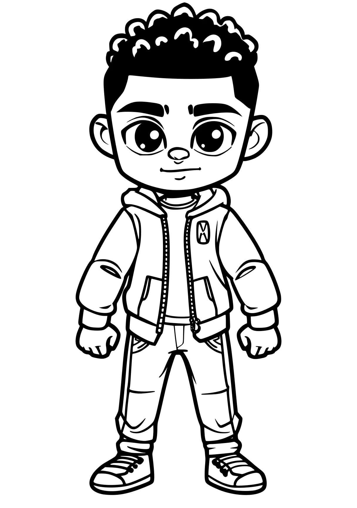 miles morales coloring page alvin, chibi, pororo, small, pocket, free downloads