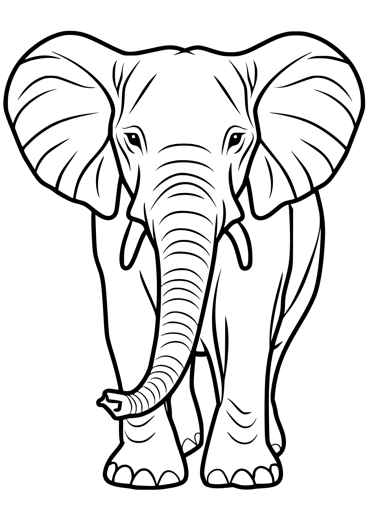 elephant coloring sheet elephant, dumbo, size, illustrator, free page downloads