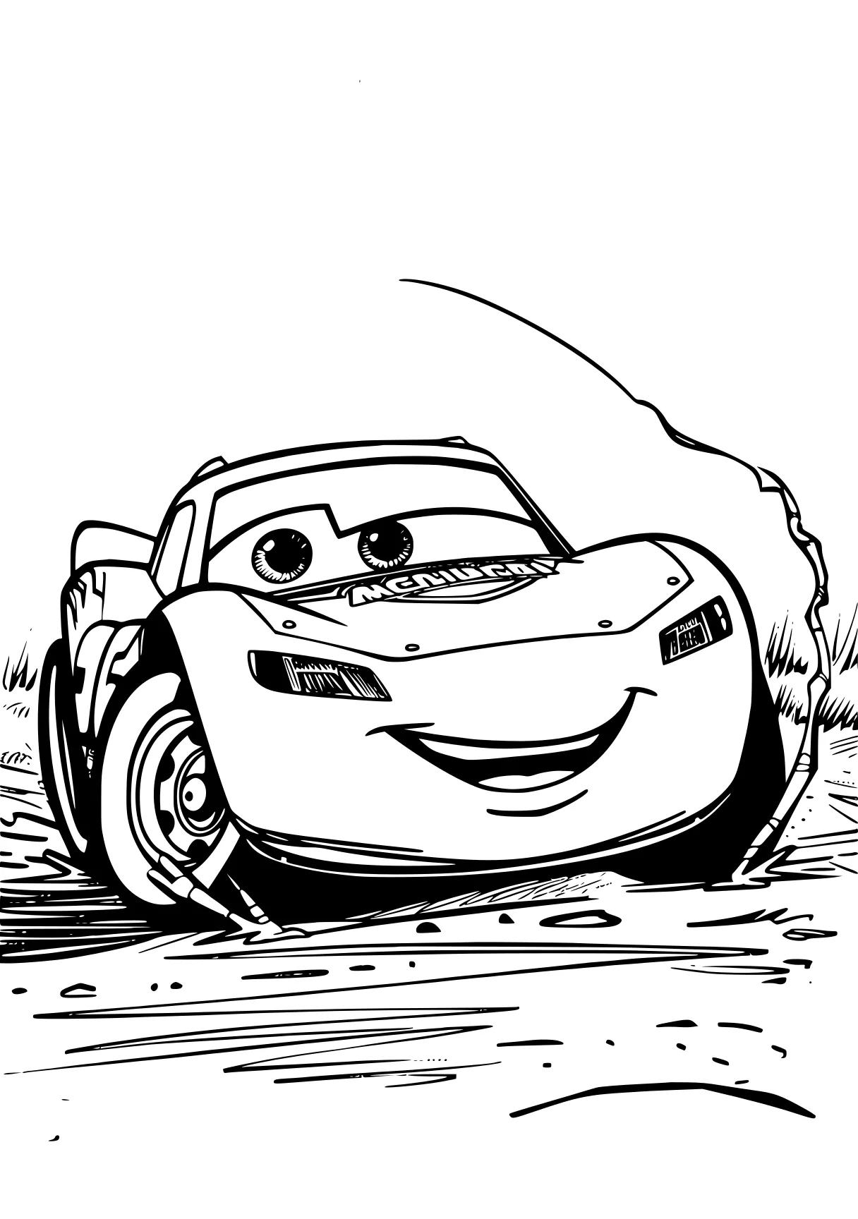 lightning mcqueen coloring page car, cars, mater, eggman, vehicle, free downloads