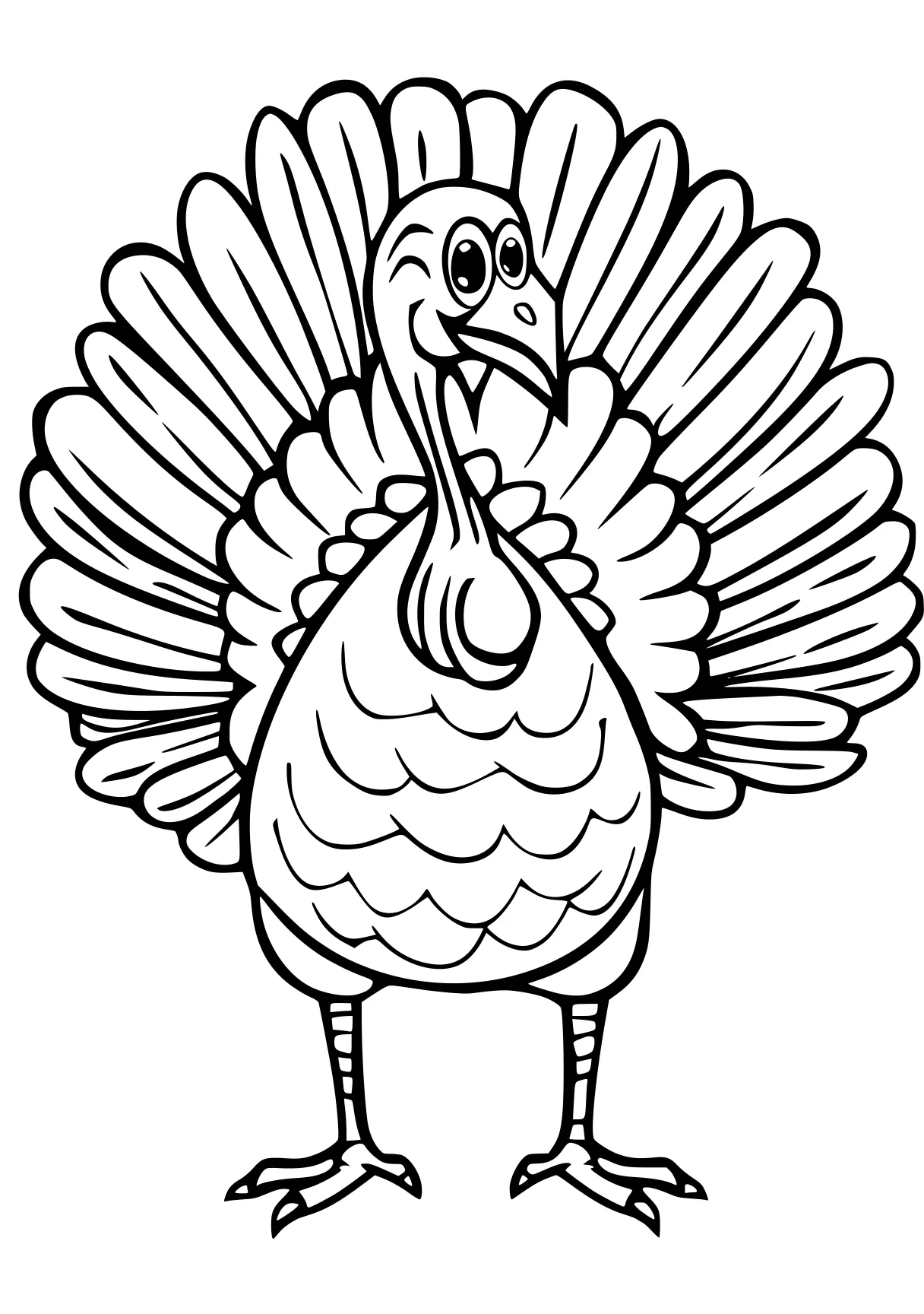 turkey coloring thanksgiving, turkey, rooster, size, free page downloads