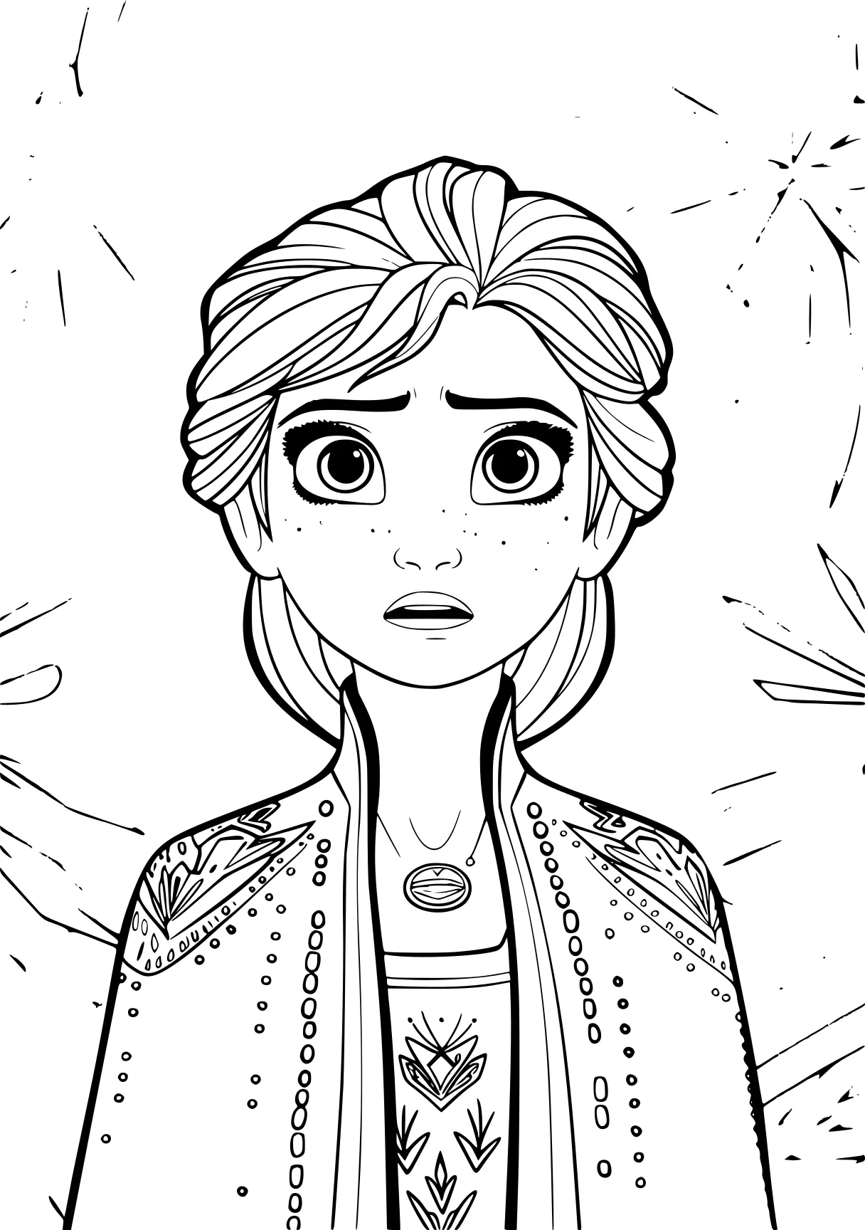 elsa coloring sheet elsa, rapunzel, tangled, frozen, moana, free page downloads