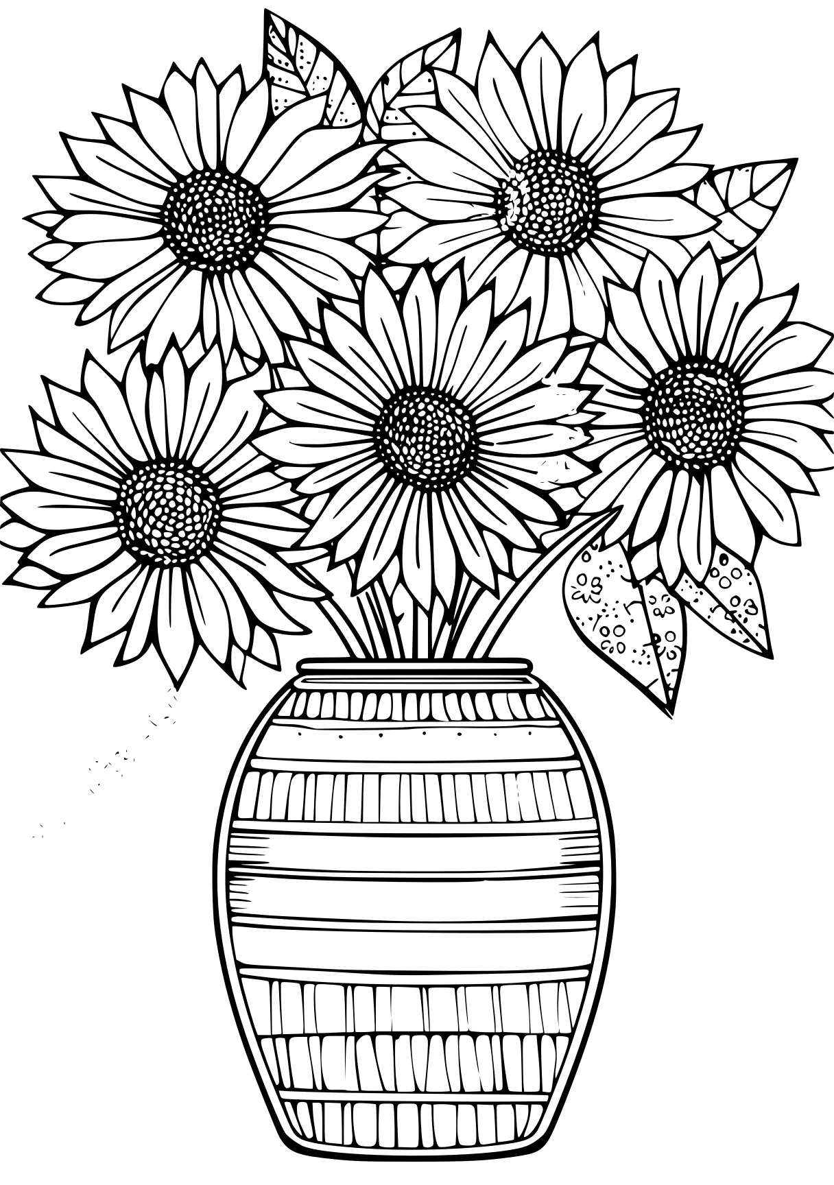 mothers day coloring sheet sunflower, zentangle, flowers, free page downloads