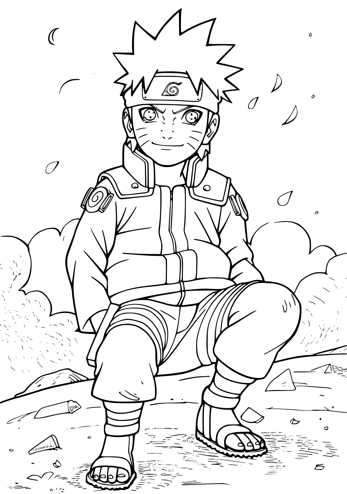 coloring pages naruto naruto, kakashi, boruto, sasuke, tanjiro, free page downloads