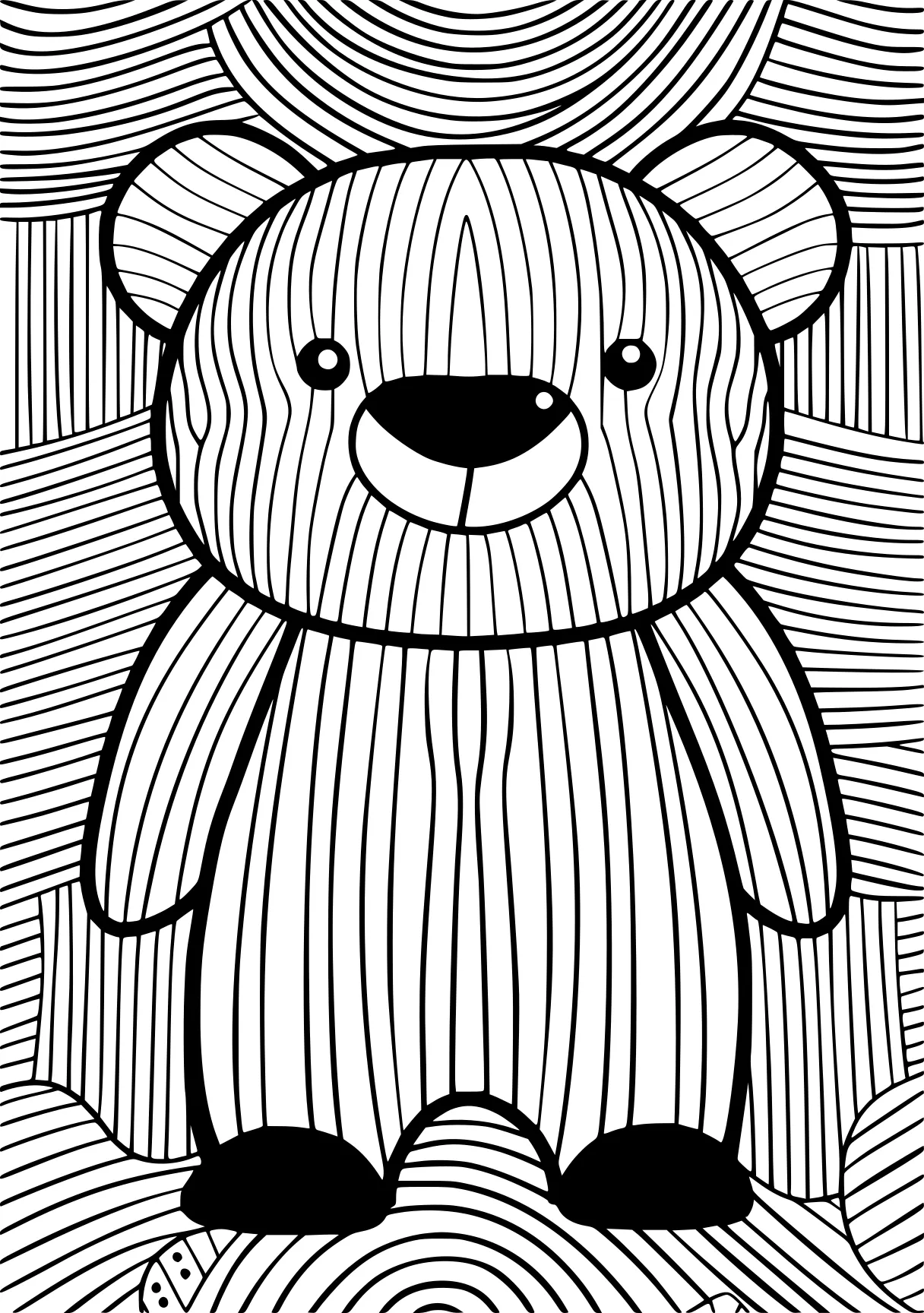 wednesday colouring pages bear, teddy, pooh, free coloring page downloads