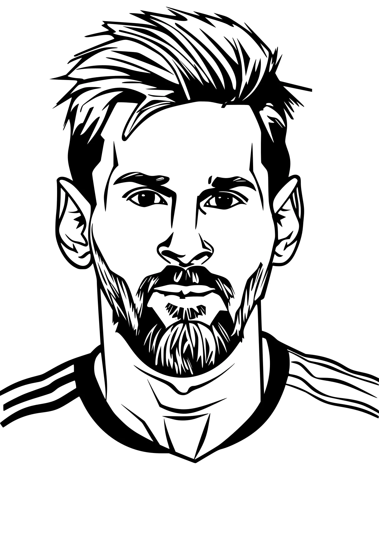 messi colouring pages messi, ronaldo, captain, james, soccer, free coloring page downloads