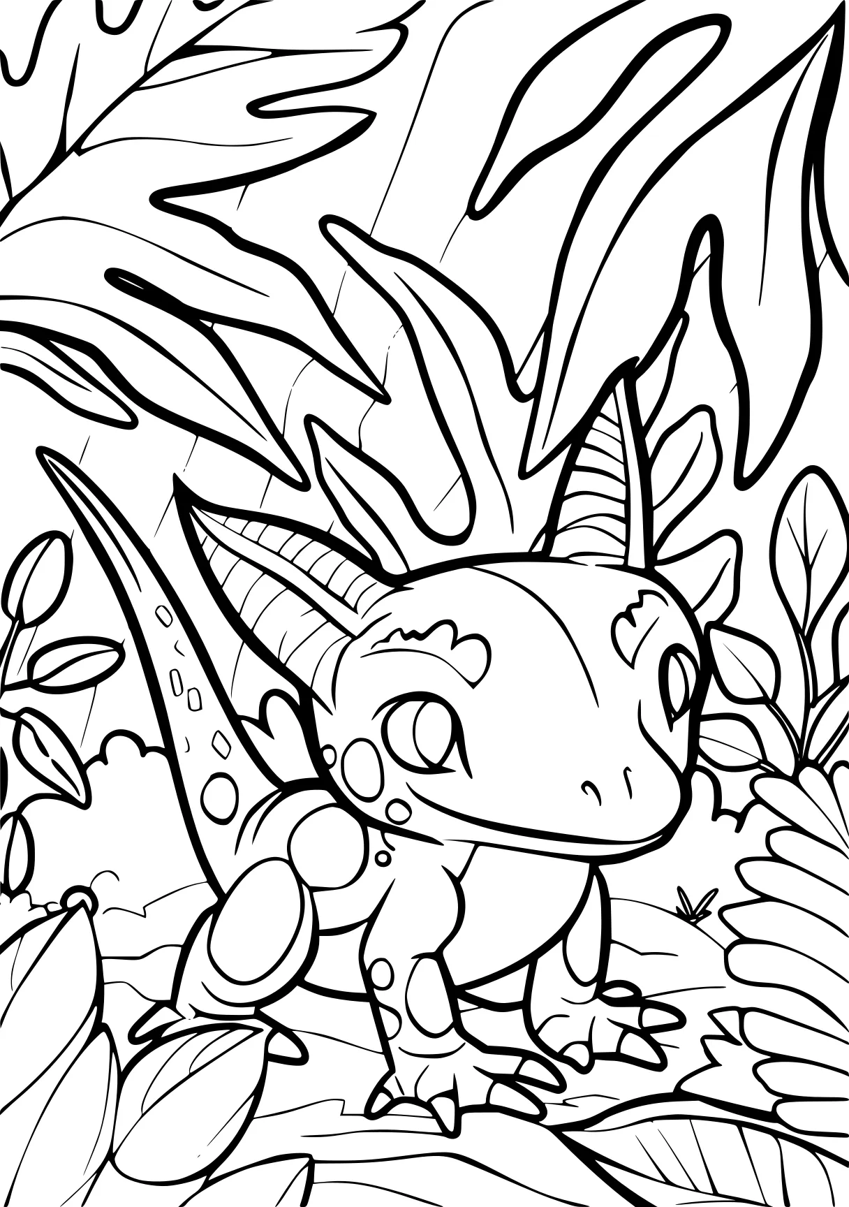 difficult coloring pages triceratops, ankylosaurus, stegosaurus, bulbasaur, free page downloads