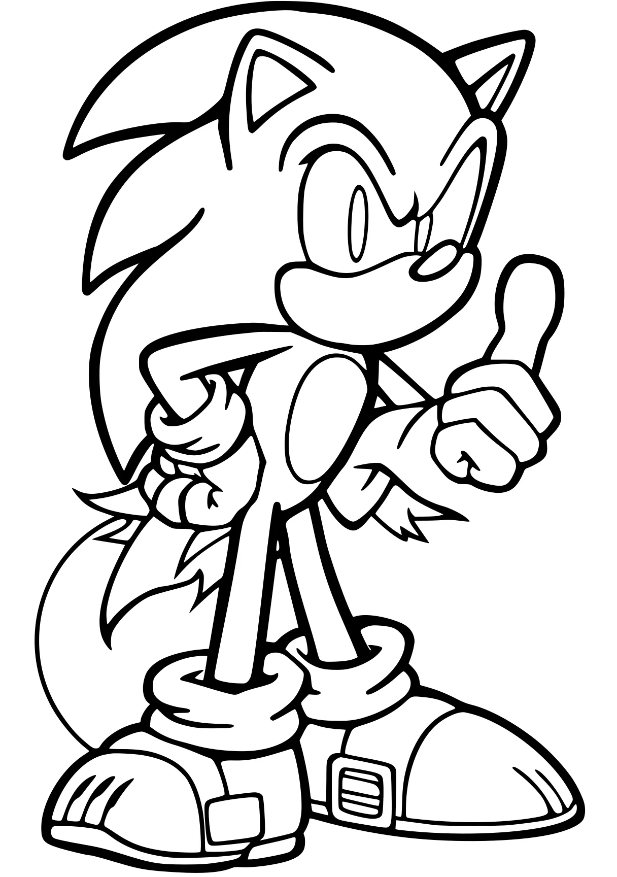 sonic the hedgehog coloring pages knuckles, tails, sonic, amy, goofy, free page downloads