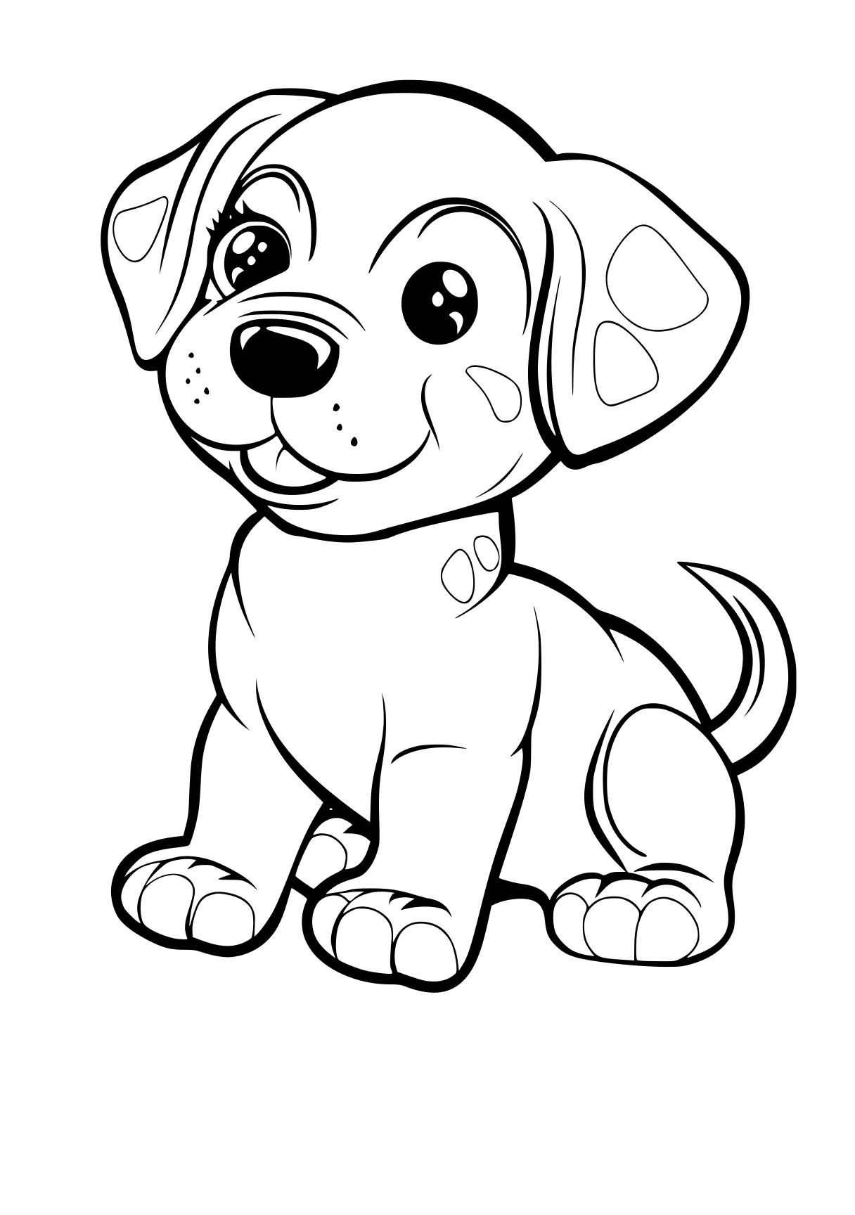 coloring pages puppy puppy, bulldog, clifford, retriever, pitbull, free page downloads