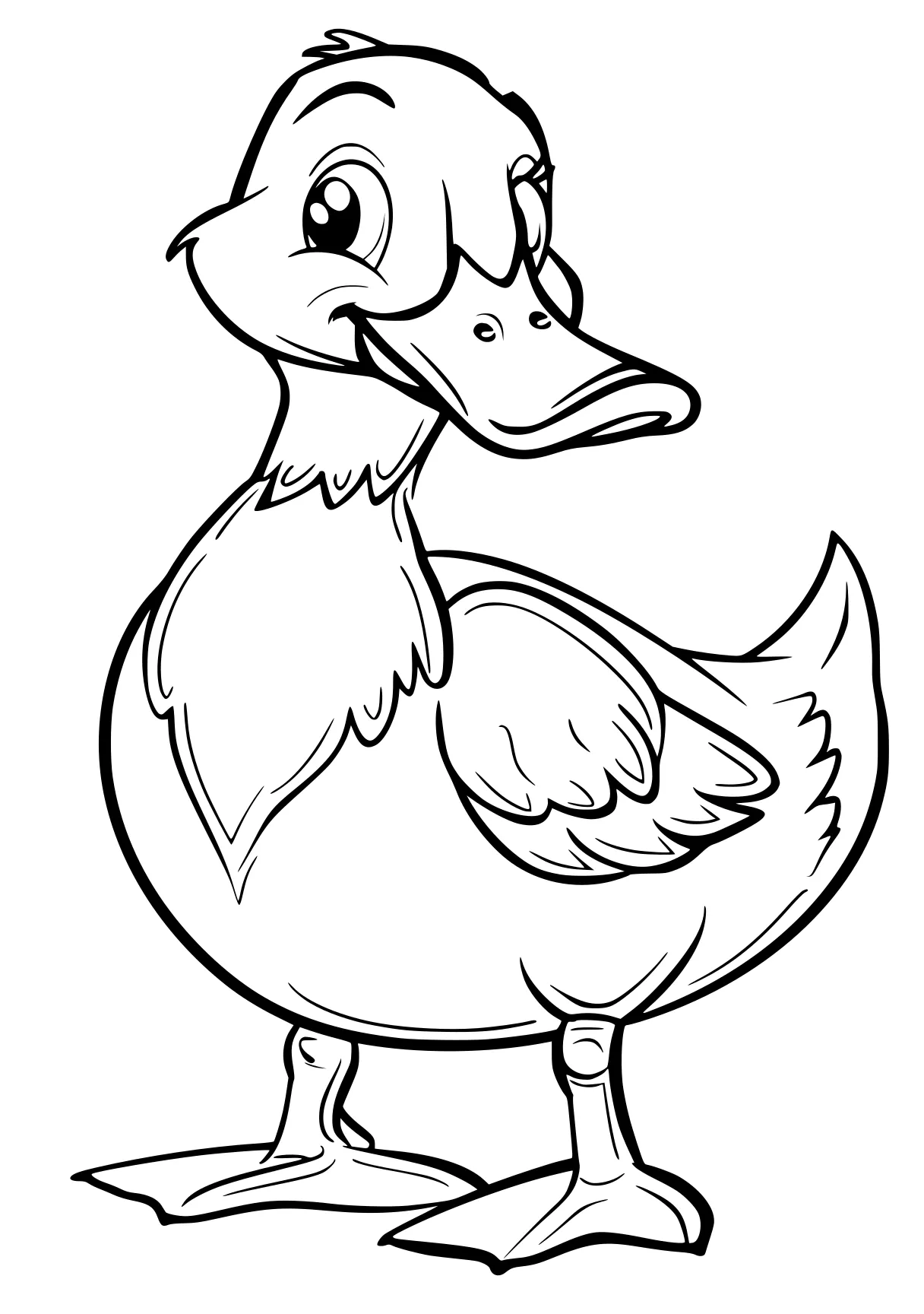 duck coloring pages duck, donald, bird, crane, chick, free page downloads