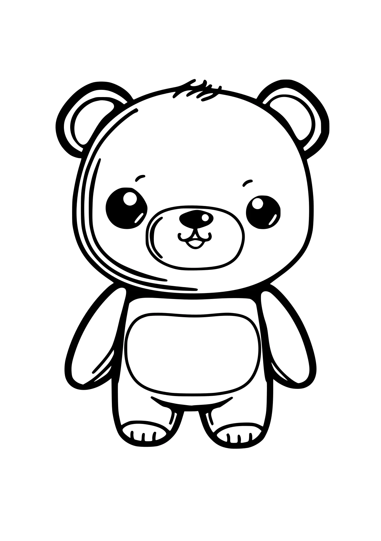 cute coloring sheets bear, teddy, winnie, fazbear, koala, free page downloads