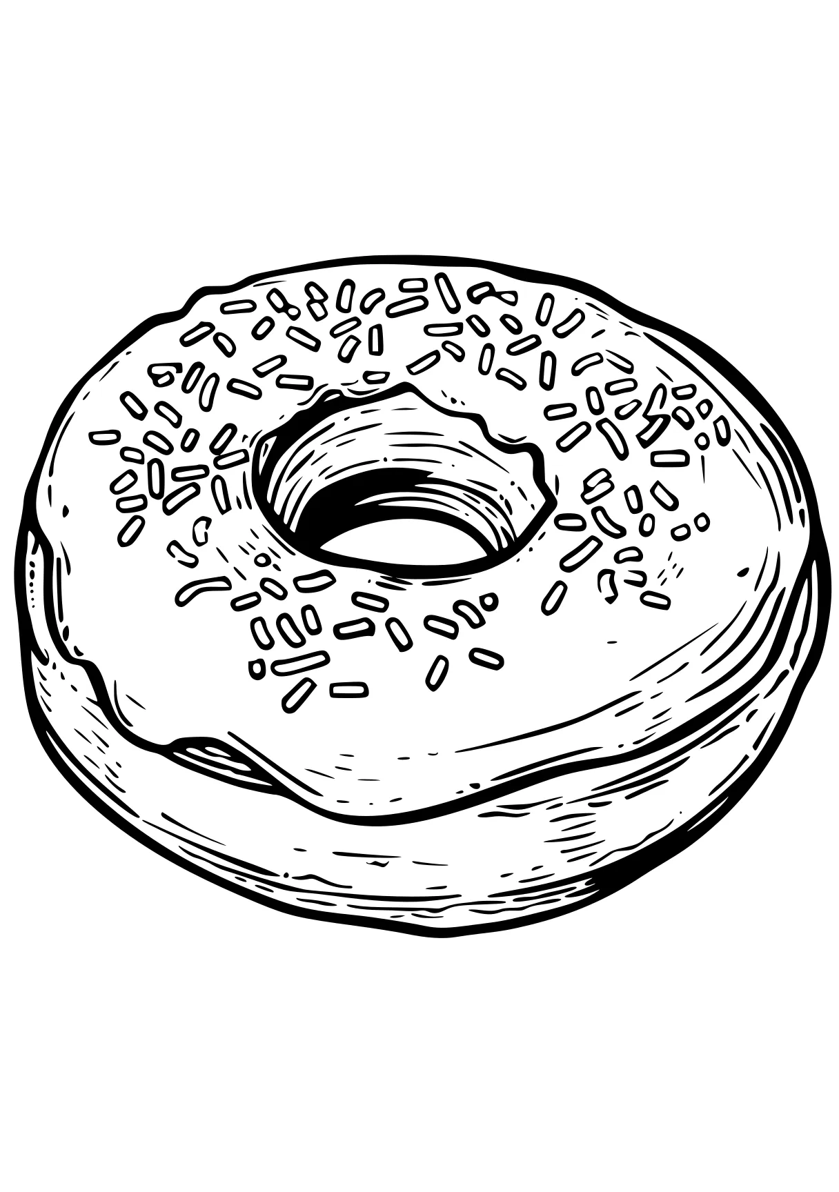 donut coloring page donut, round, pie, cake, pan, free downloads