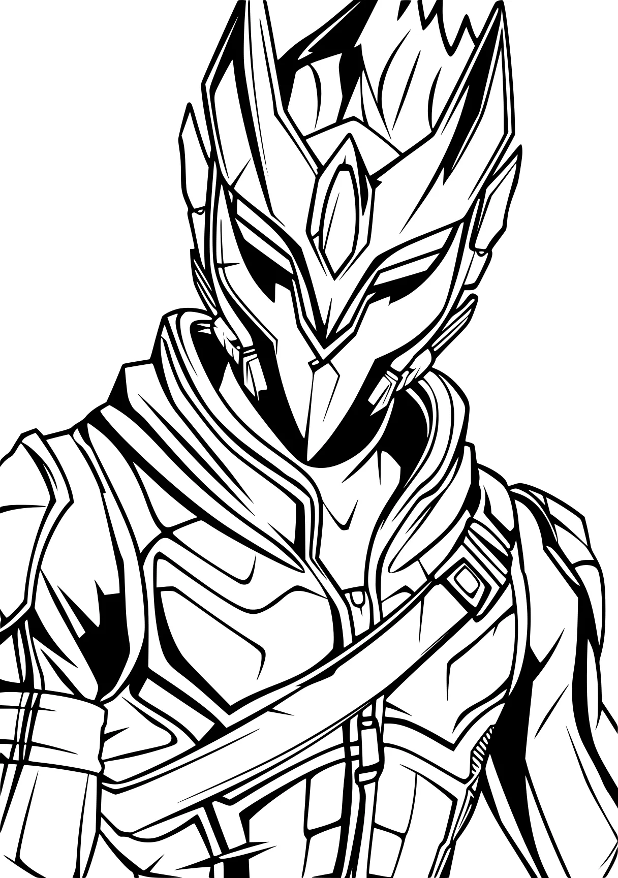 fortnite coloring pages ultraman, rid, mechamato, mechagodzilla, gundam, free page downloads