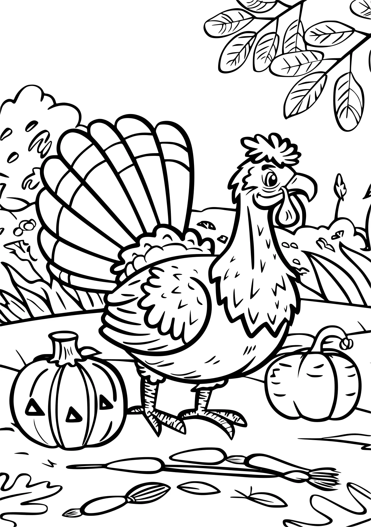 thanksgiving activity sheets, rooster, thanksgiving, illustrator, free coloring page downloads