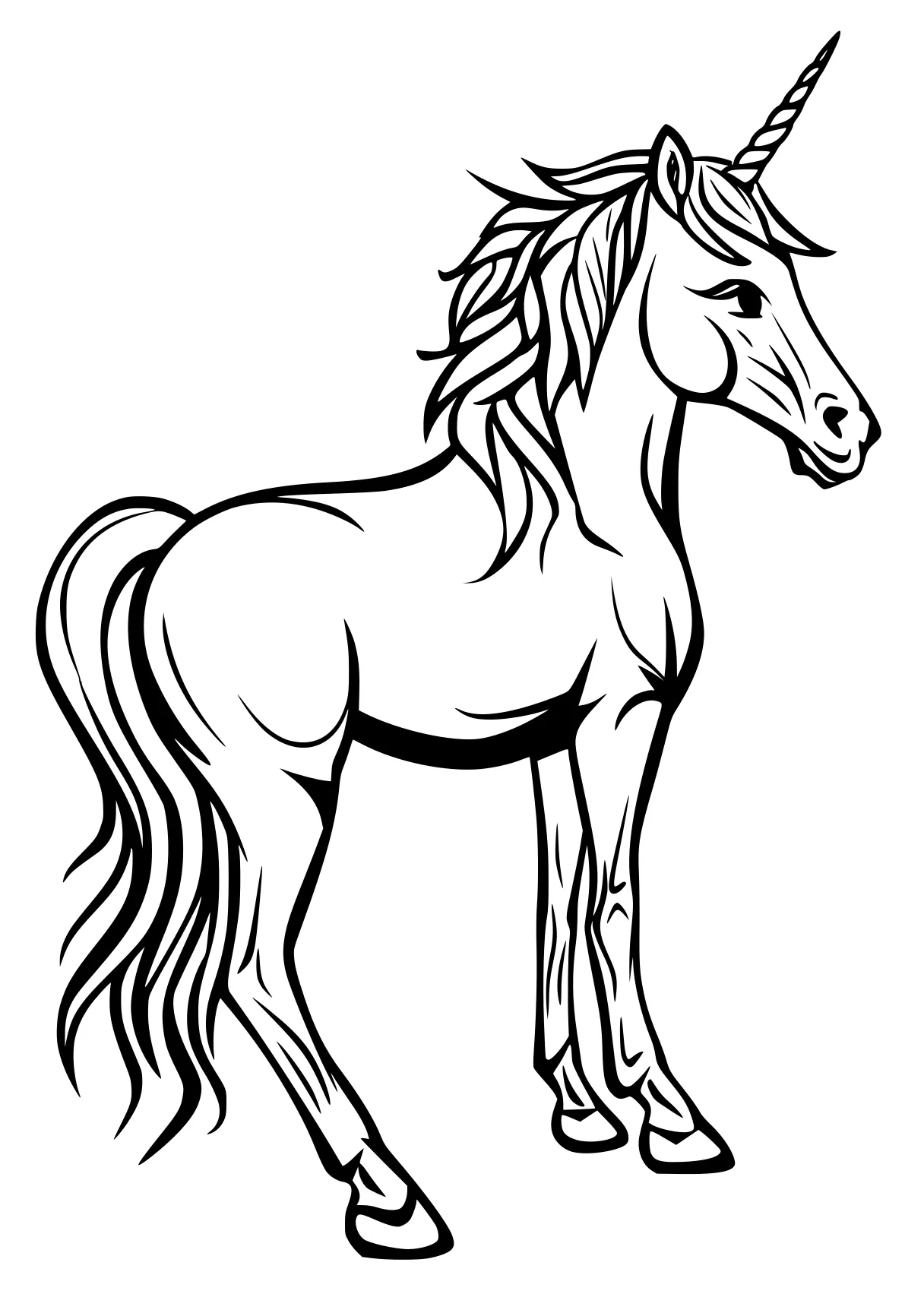 unicorn pictures to color unicorn, horse, pony, pegasus, mlp, free coloring page downloads