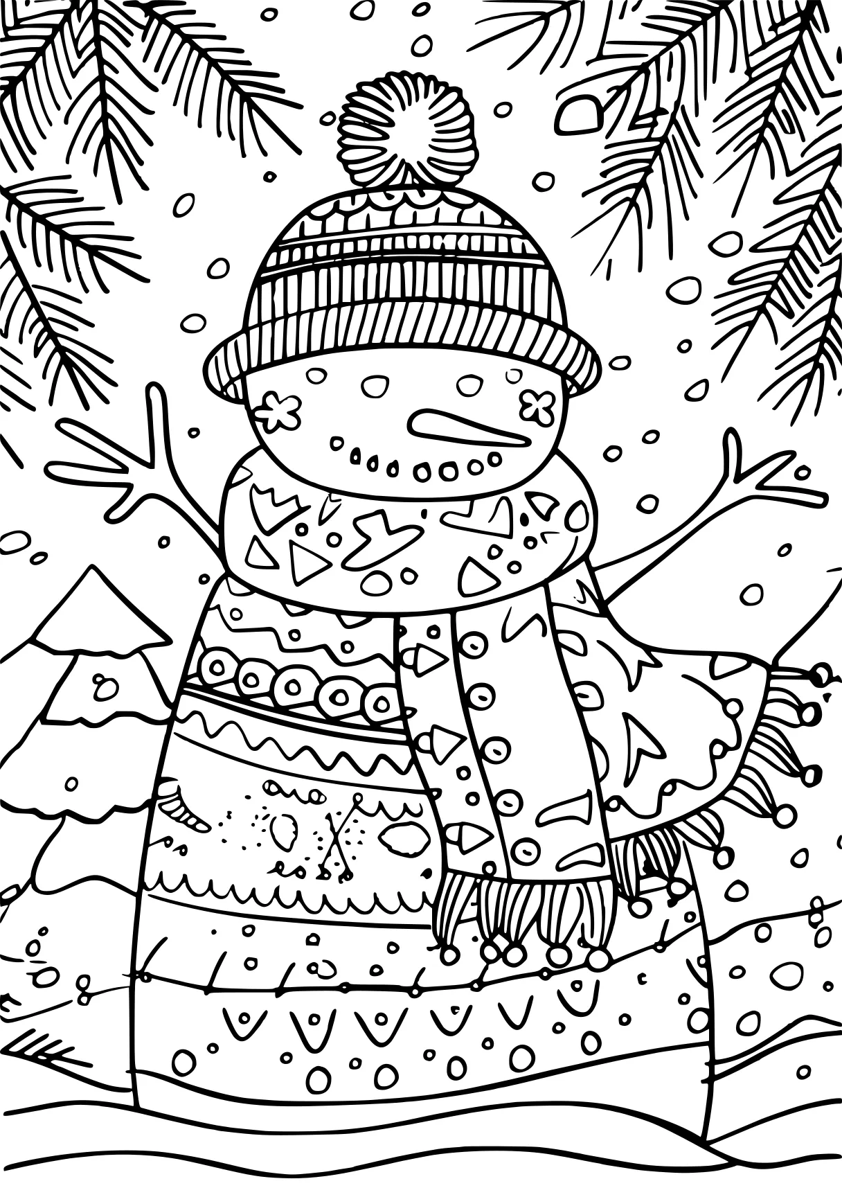 christmas coloring printables, snowman, zentangle, hedgehog, free page downloads