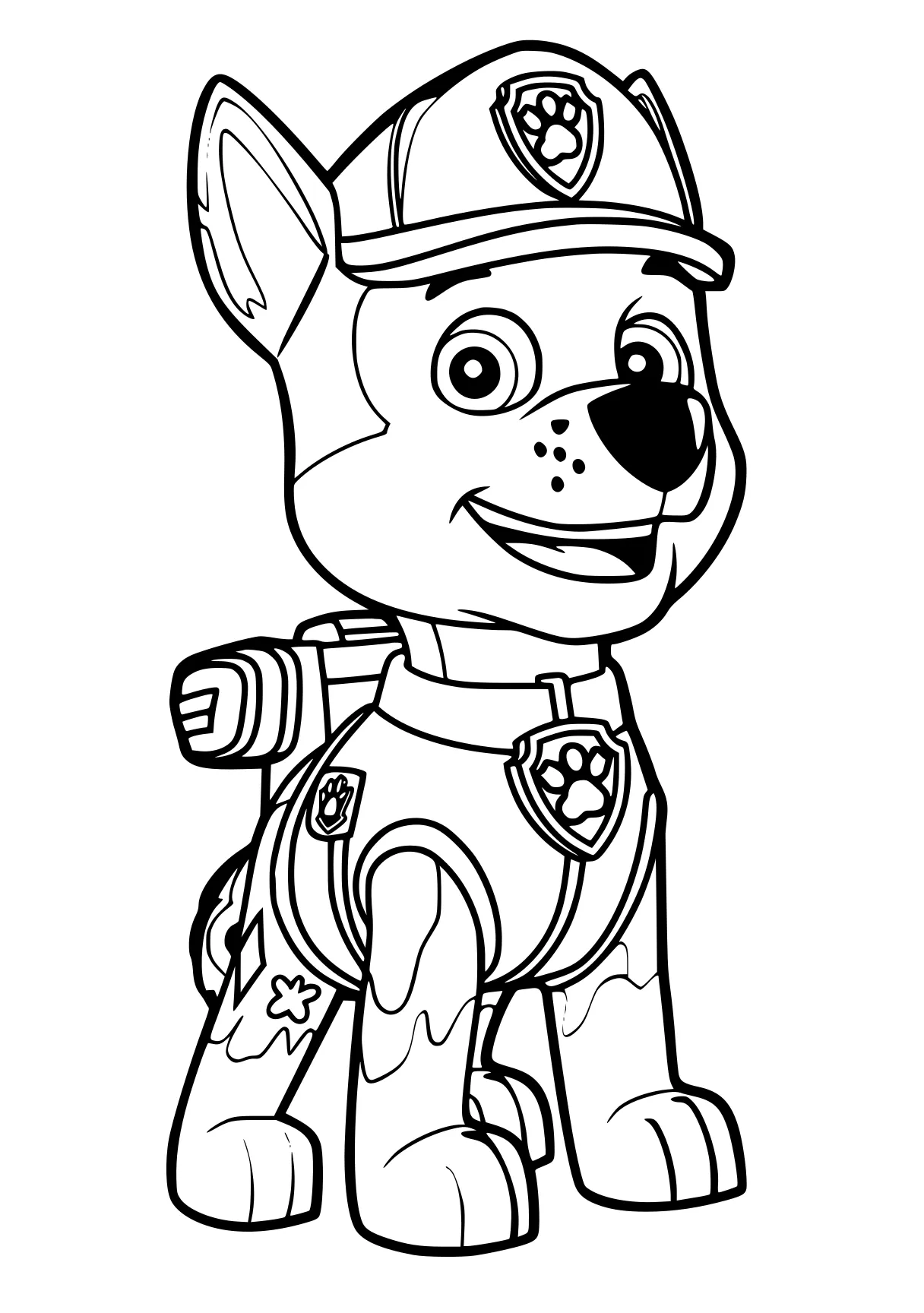 paw patrol coloring fazbear, fnaf, pororo, free page downloads