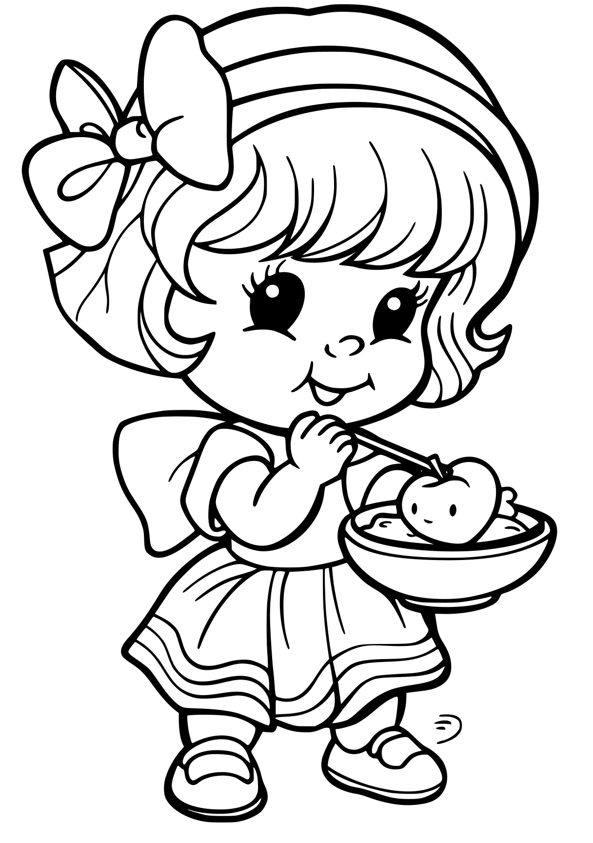 precious moments coloring book shortcake, chibi, pinkie, cookie, cupcake, free page downloads