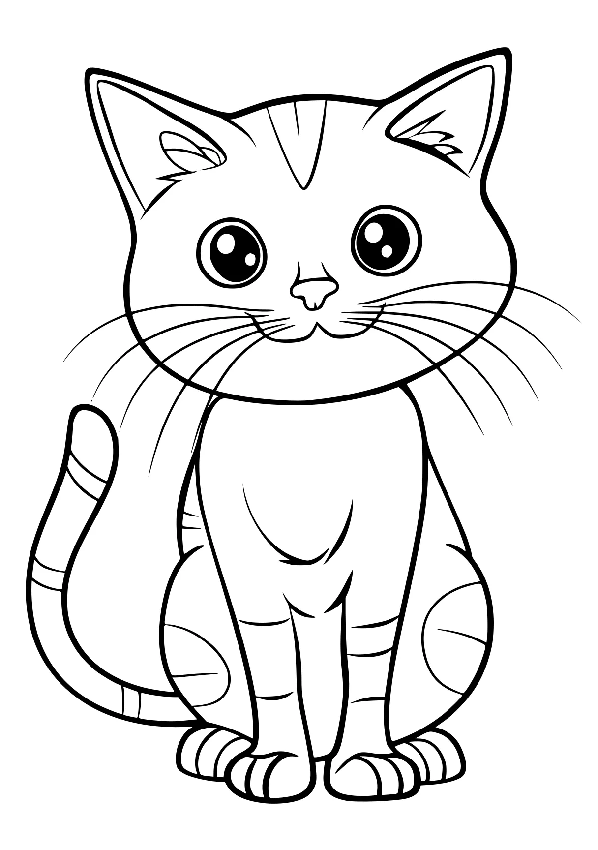 cute cat coloring pages, cat, kitty, caticorn, free page downloads