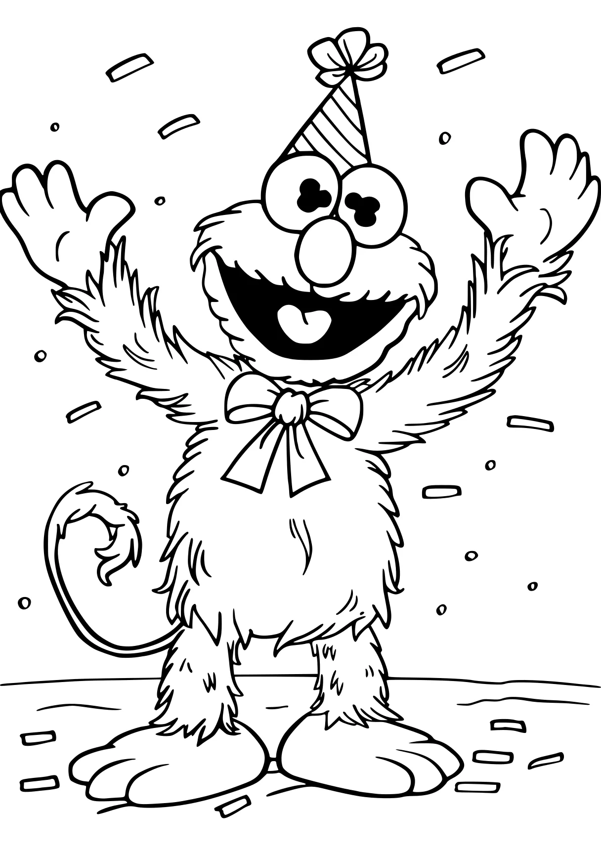 Elmo Coloring Pages - Coloring Page, Groot, Elmo, Koala, Bigfoot ...