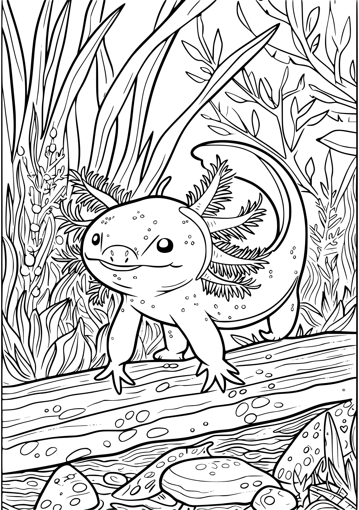 axolotl coloring page axolotl, bulbasaur, triceratops, gecko, charmander, free downloads