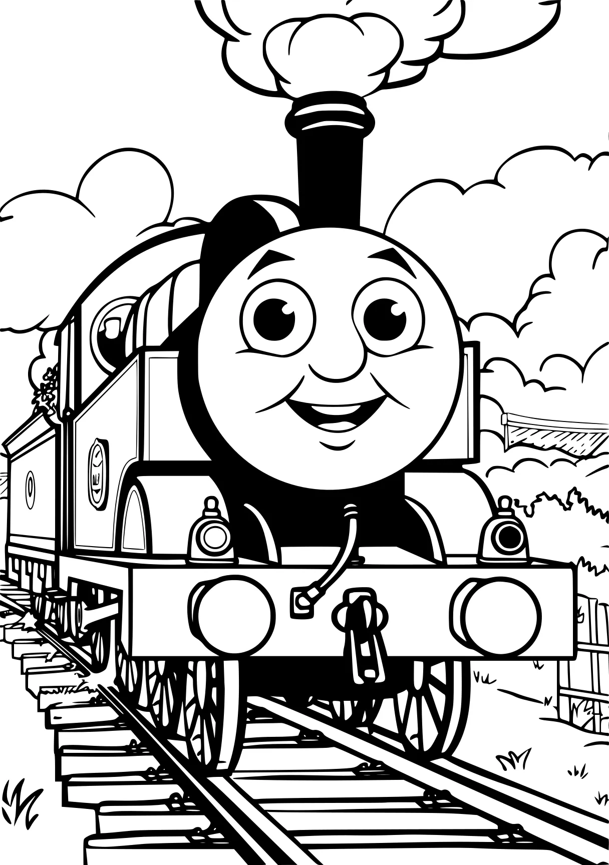 thomas coloring pages thomas, percy, train, free page downloads