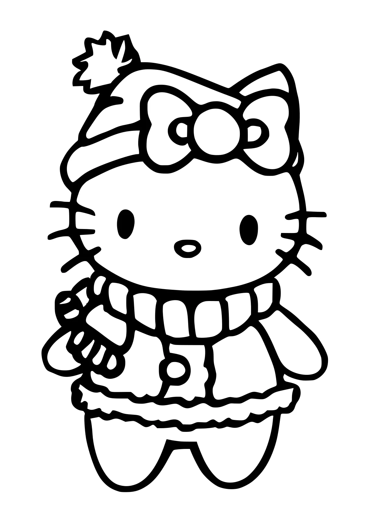 coloring pages printable hello kitty sanrio, cinnamoroll, kitty, unikitty, molang, free page downloads