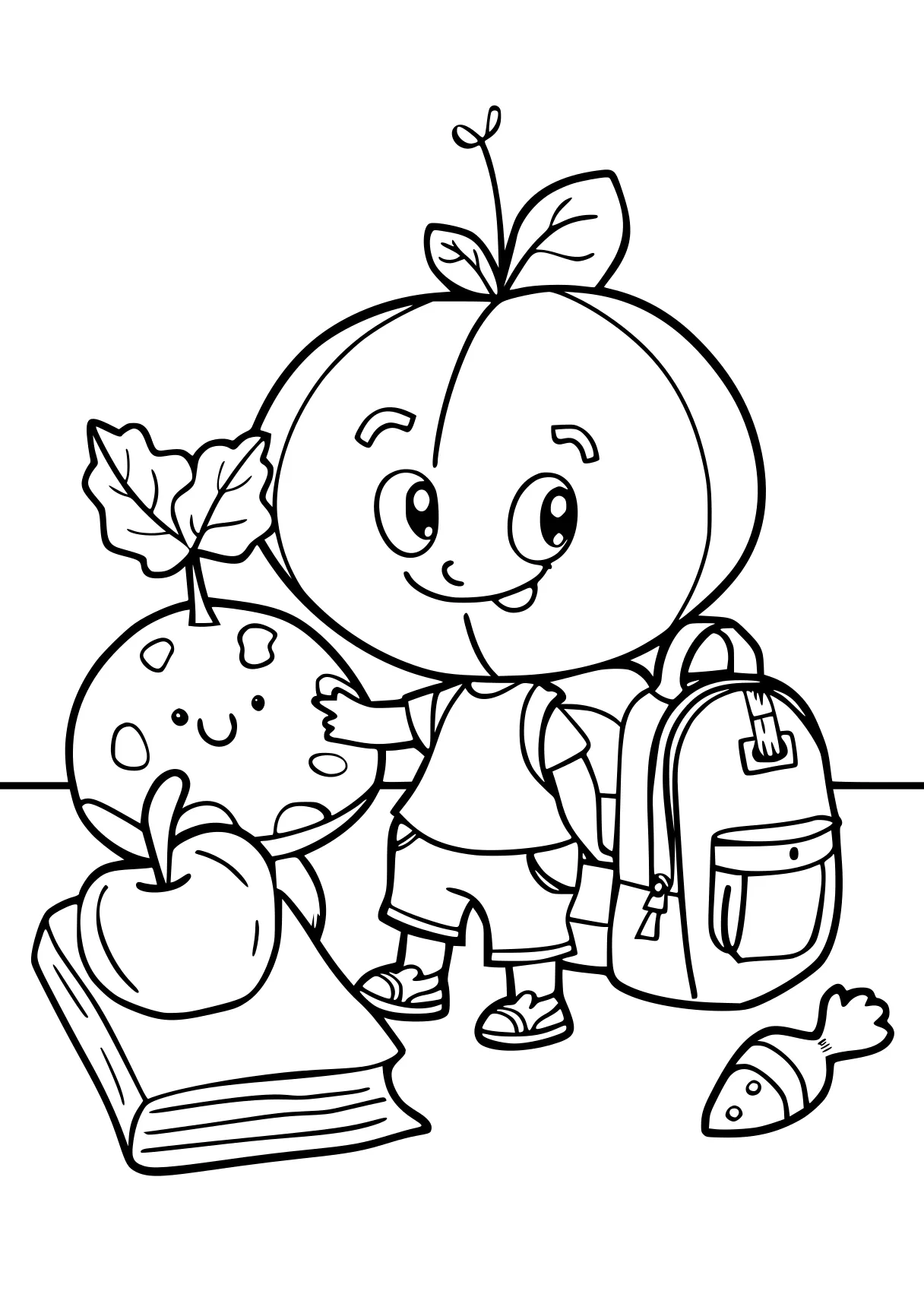 wednesday colouring pages, preschool, backpack, preschoolers, free coloring page downloads