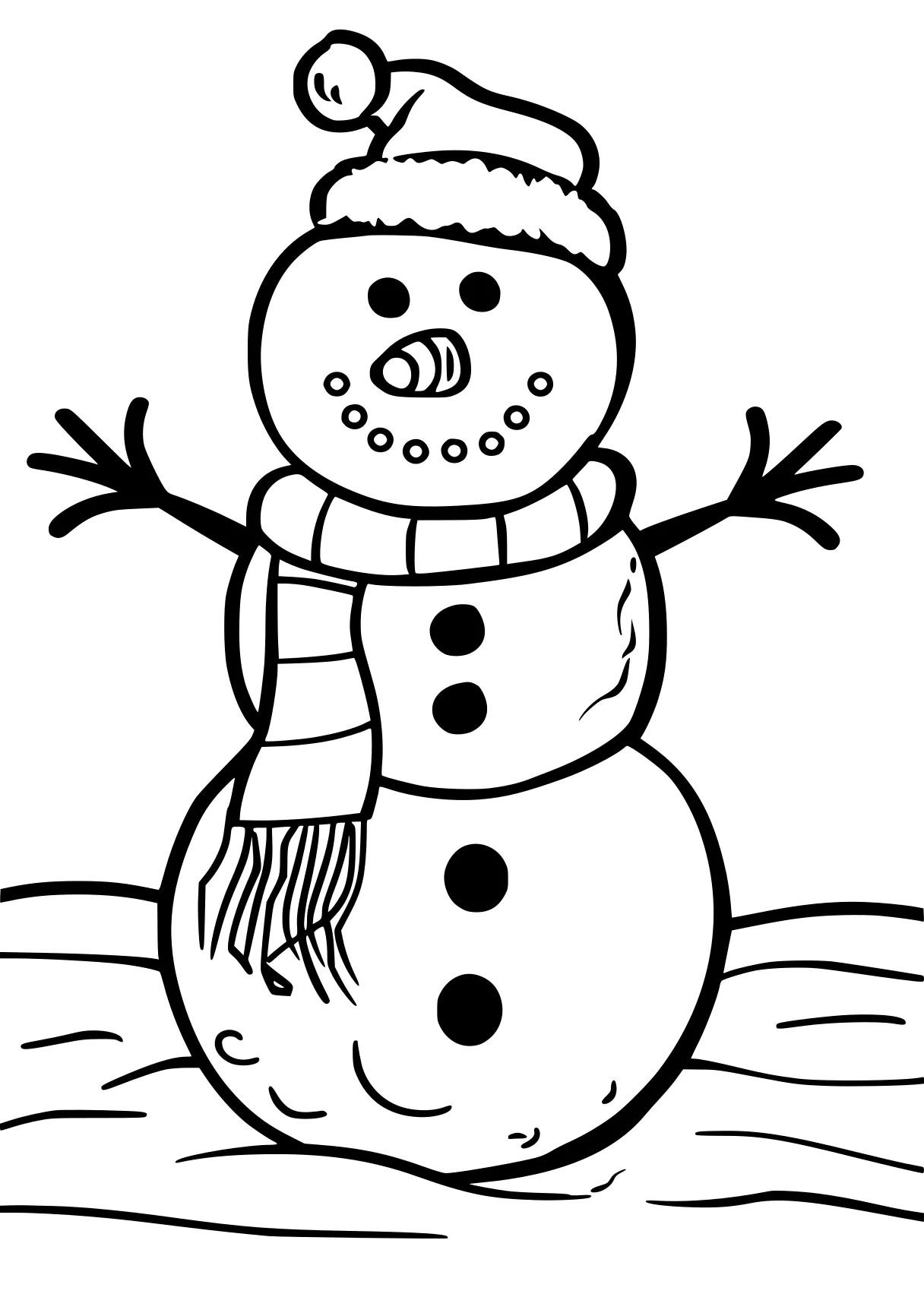 snowman coloring page snowman, olaf, winter, free downloads