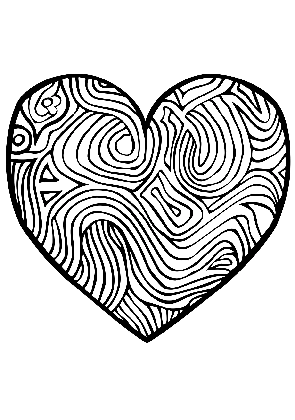 heart coloring pages heart, zentangle, iheartcraftythings, free page downloads