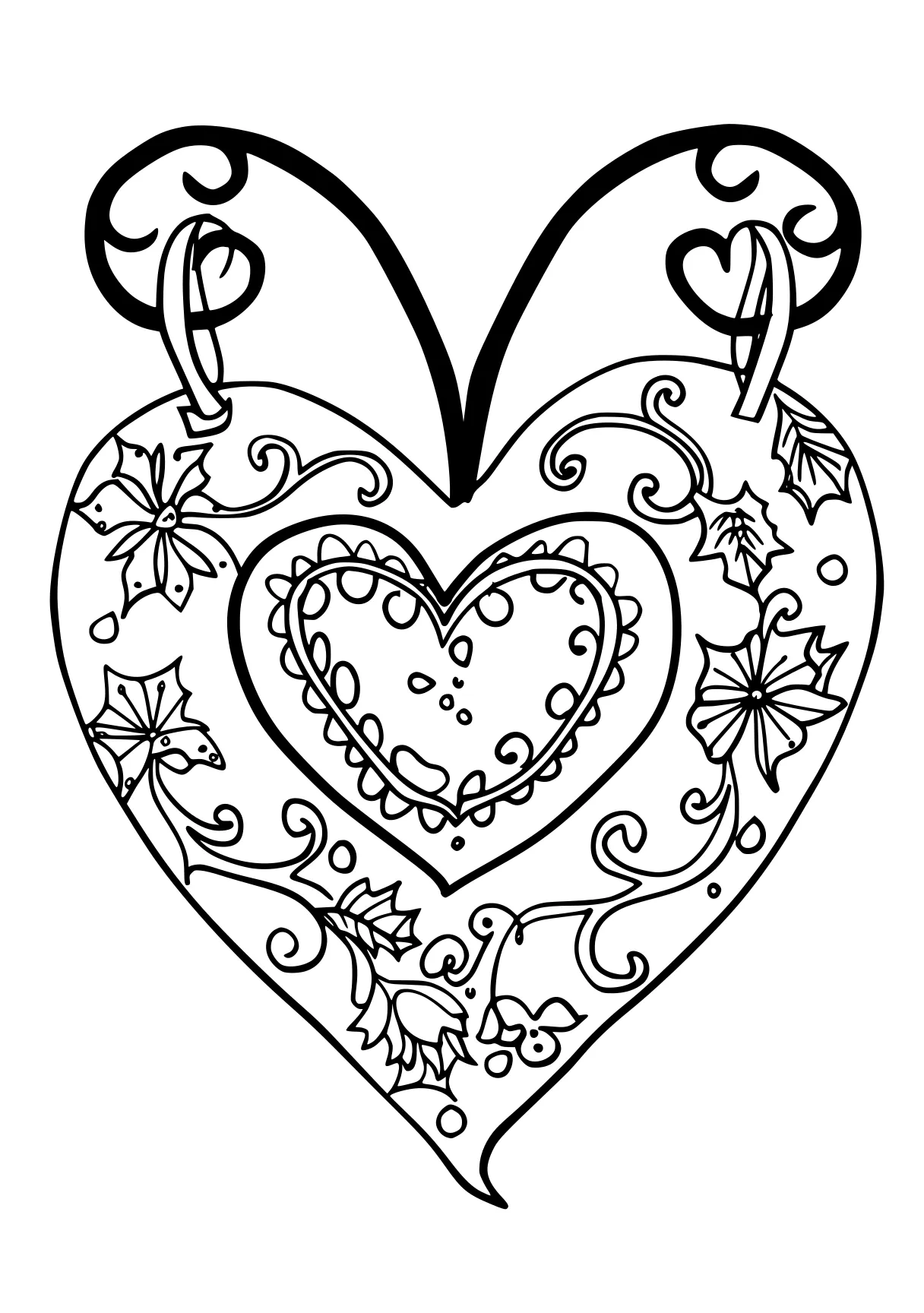 crayola coloring sheets heart, iheartcraftythings, printables, free page downloads