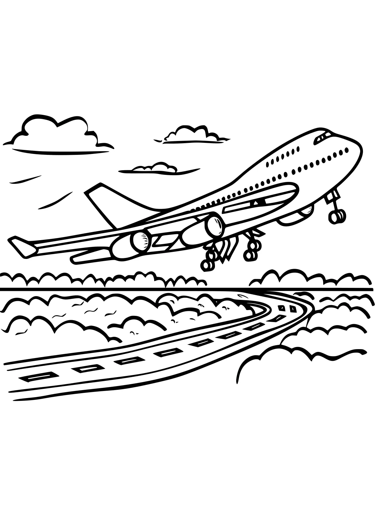 airplane coloring page aeroplane, plane, airplane, transportation, jet, free downloads