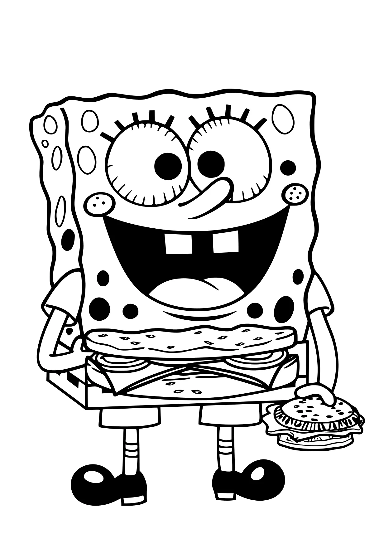 spongebob coloring pages squarepants, spongebob, sponge, patrick, patrick's, free page downloads