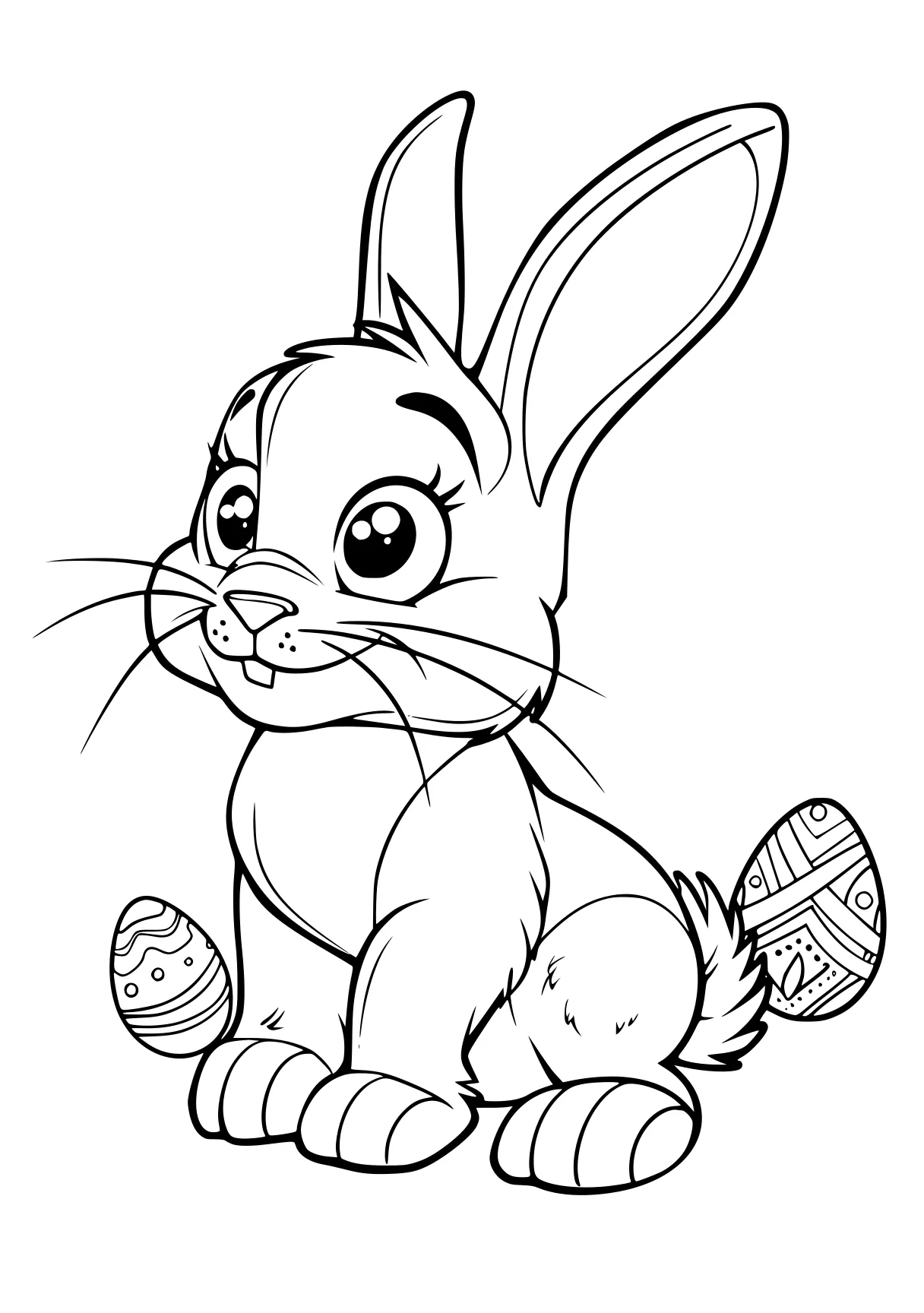 free coloring pages easter rabbit, bunny, scorbunny, alvin, bunzo, page downloads