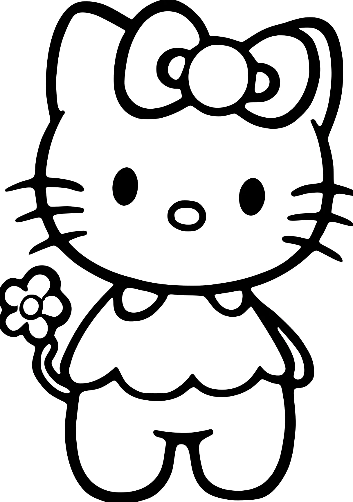 hello kitty and friends coloring pages sanrio, kitty, cinnamoroll, molang, free page downloads