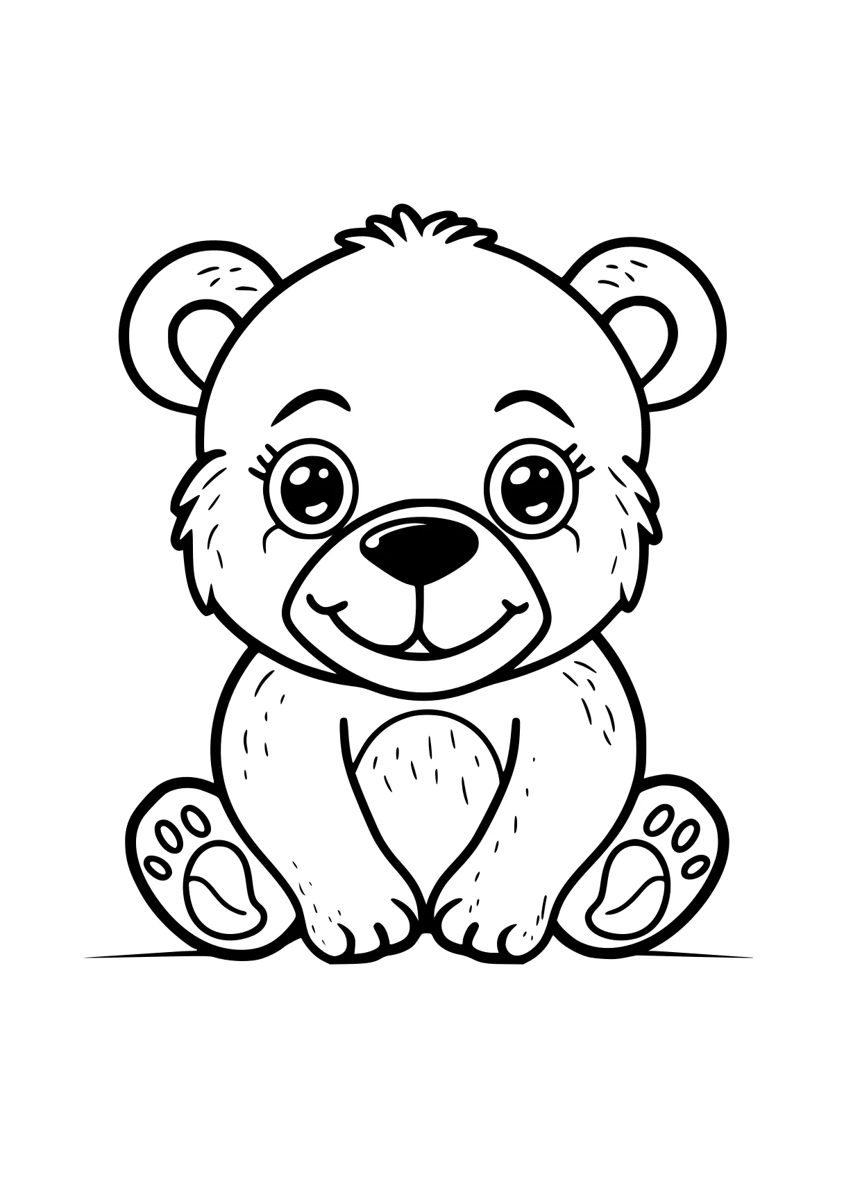 kindergarten coloring pages bear, koala, fazbear, bears, winnie, free page downloads