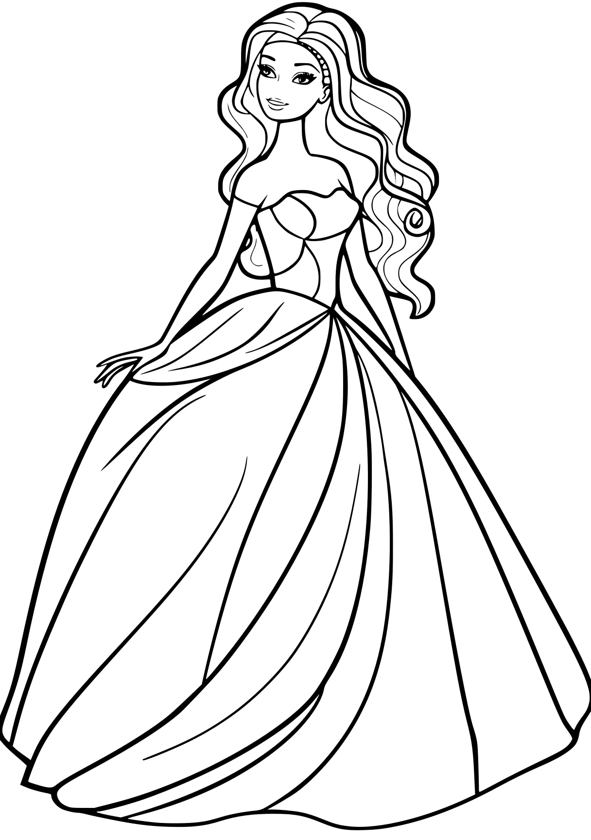 barbie coloring pages, rapunzel, elsa, cinderella, free page downloads