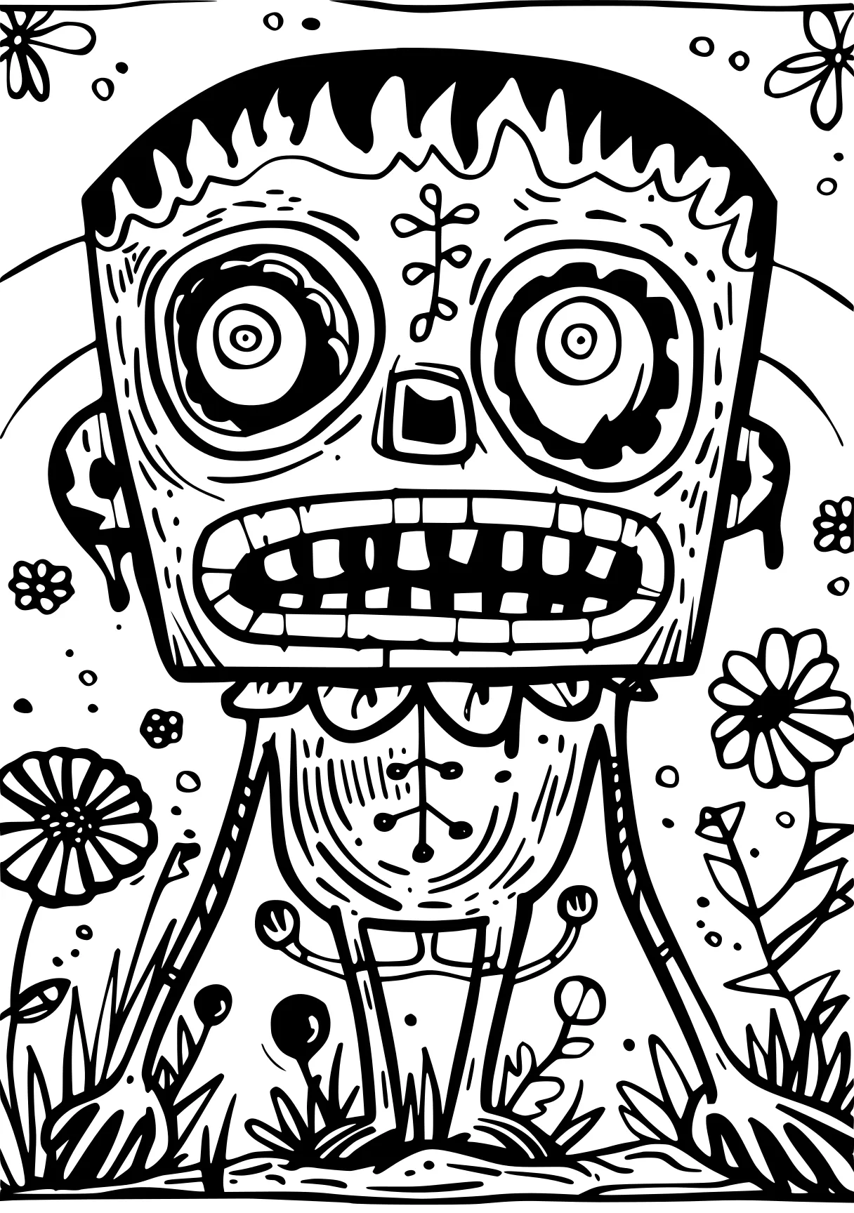 among us coloring pages muertos, robot, zentangle, scarecrow, free page downloads