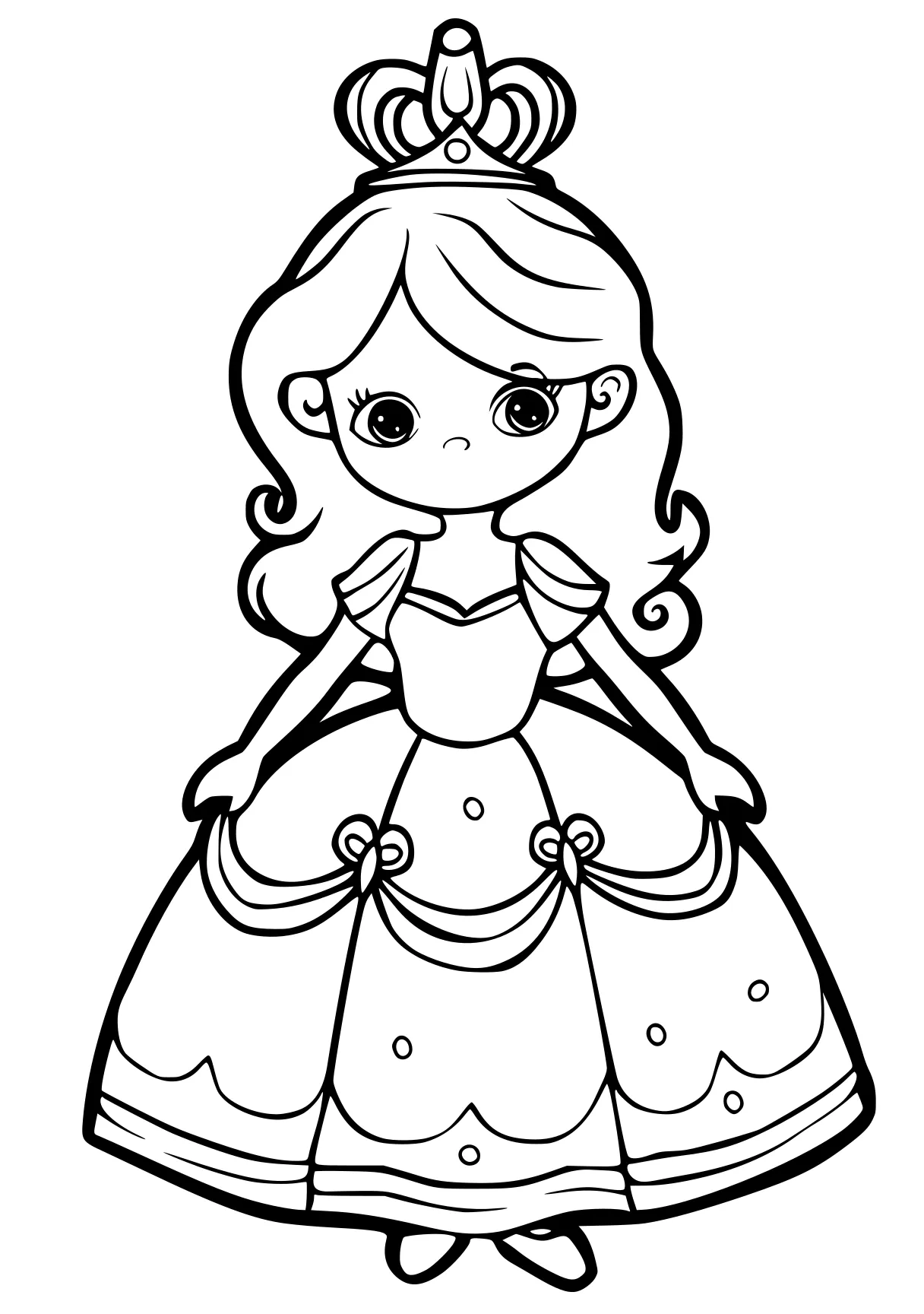 princess coloring sheets printables, cinderella, doll, free page downloads