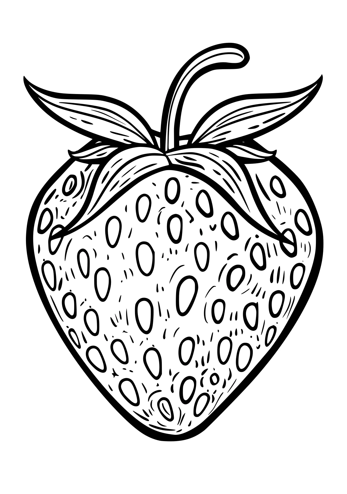 strawberry coloring page strawberry, apple, wall, fruit, illustrator, free downloads